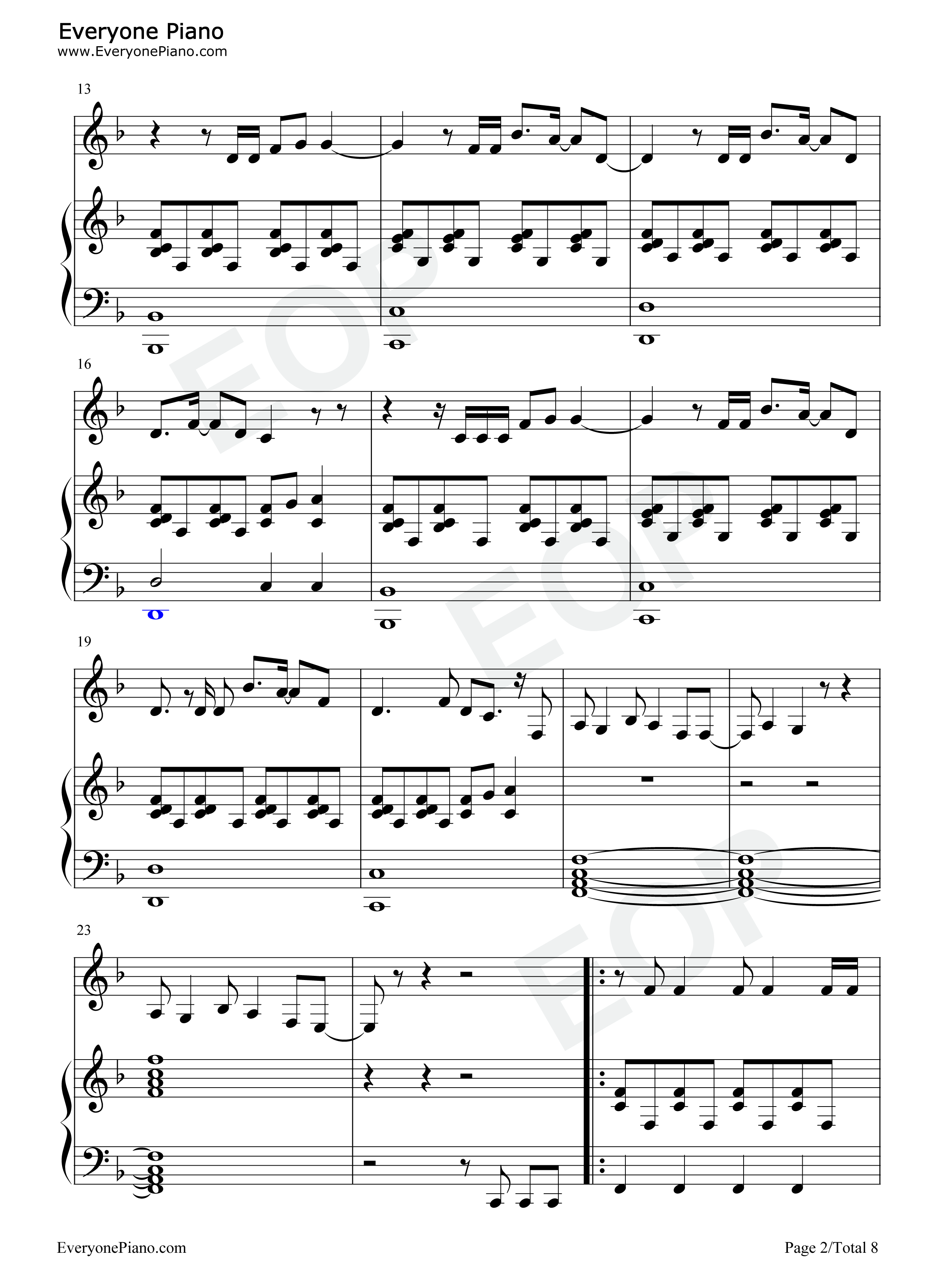 Wake_Up钢琴谱_Madison_Reyes