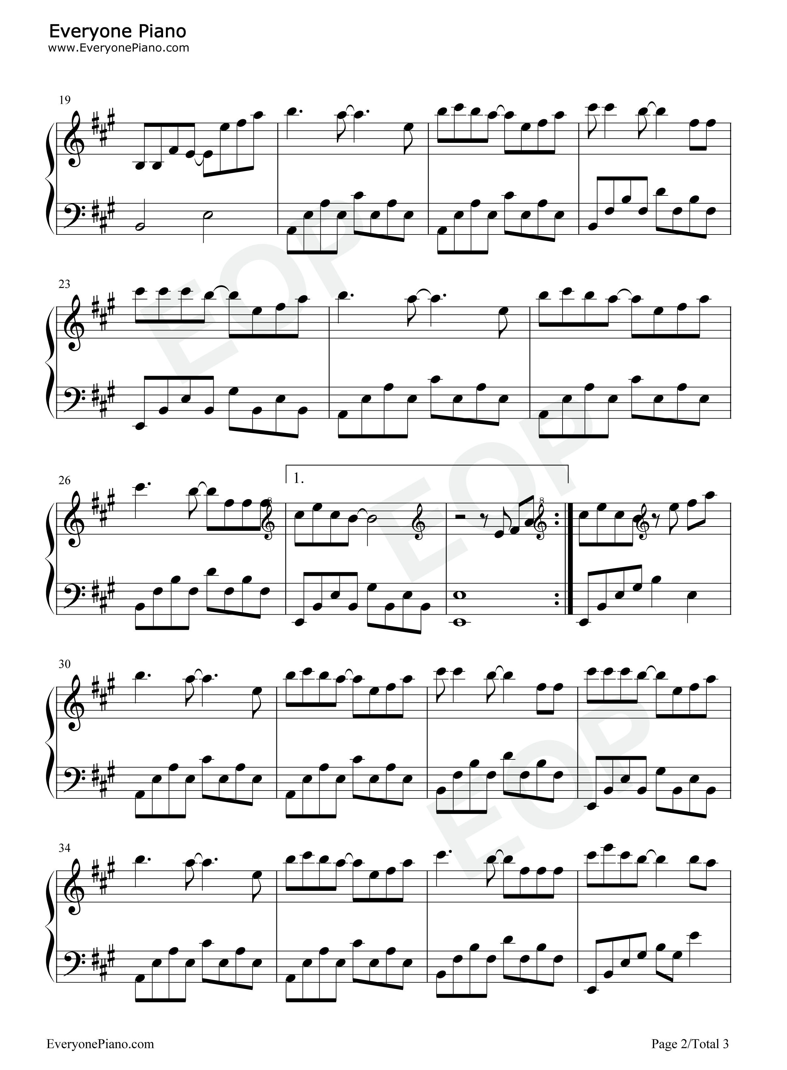 这个世界钢琴谱_蔡蓝钦