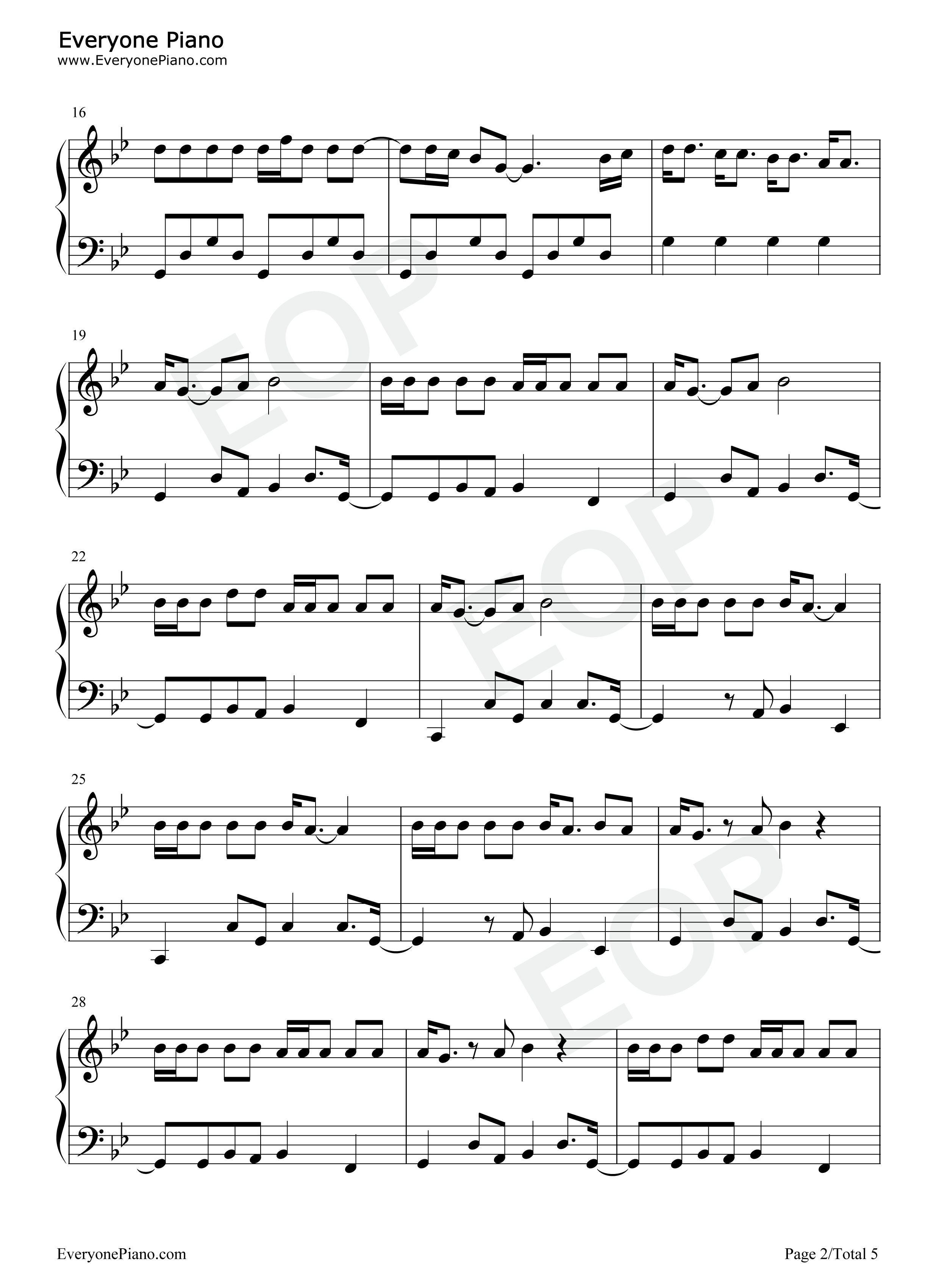 The_Motto钢琴谱_Tiësto_Ava_Max