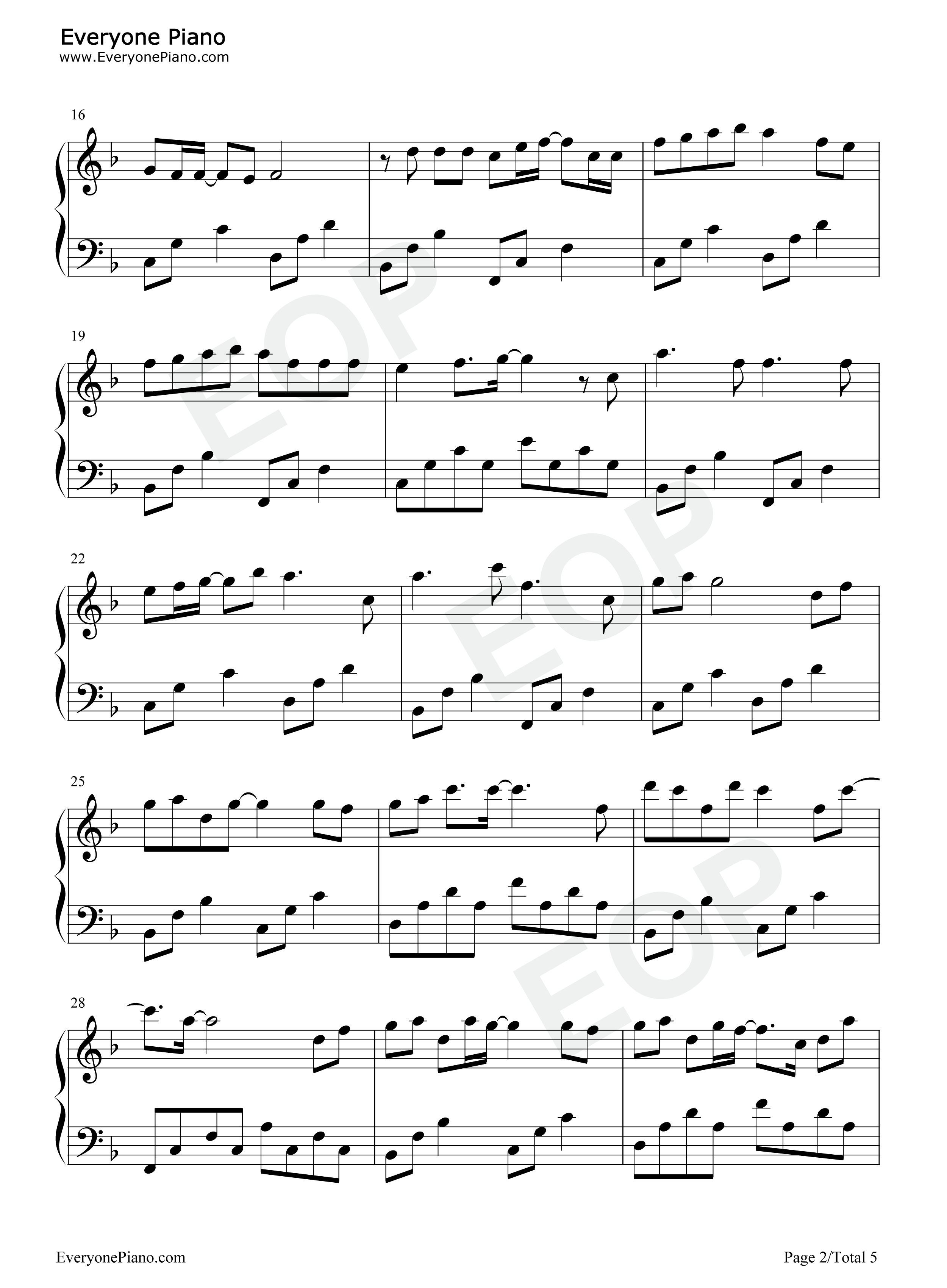 好好生活就是美好生活钢琴谱_周深