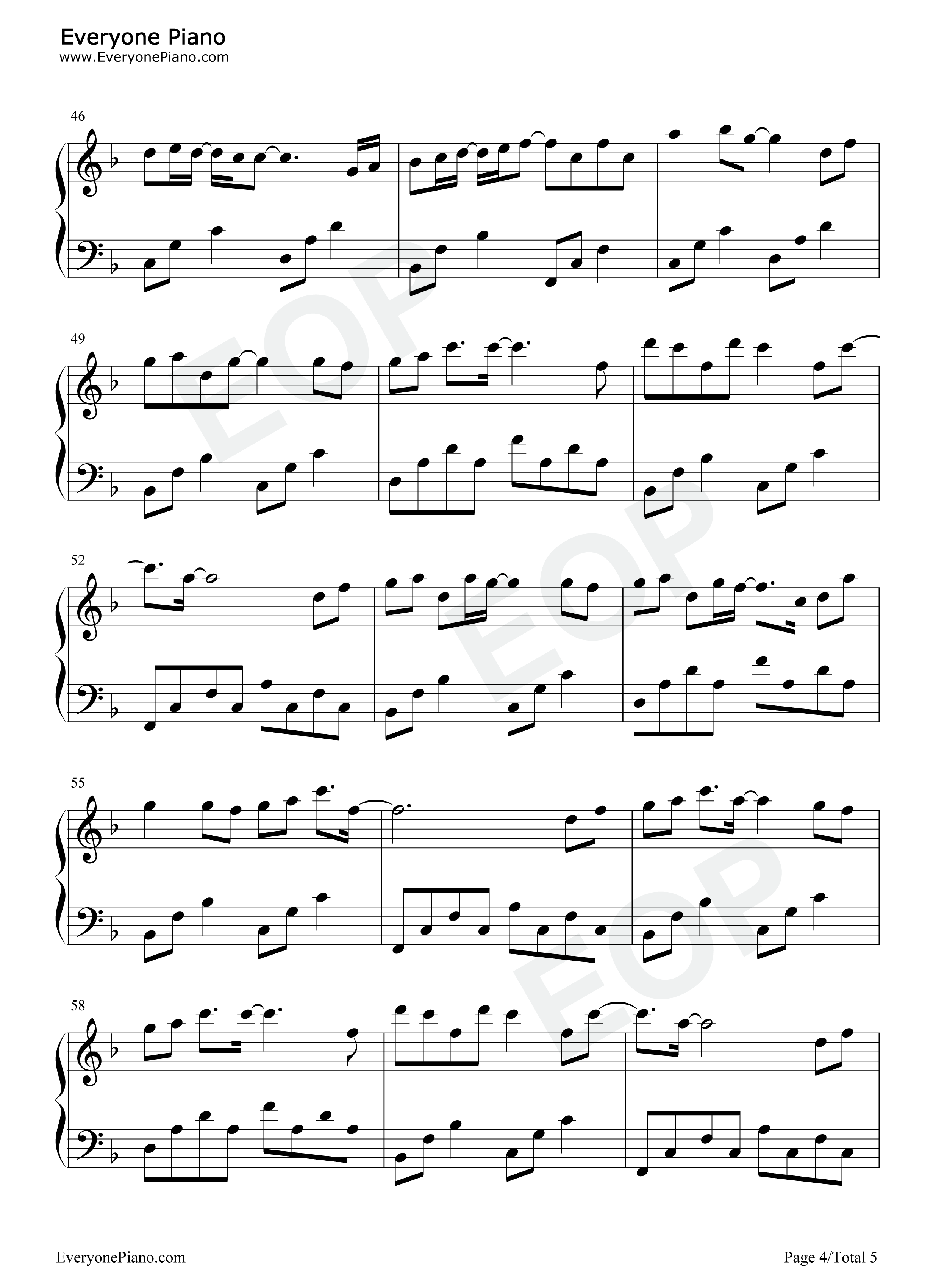 好好生活就是美好生活钢琴谱_周深