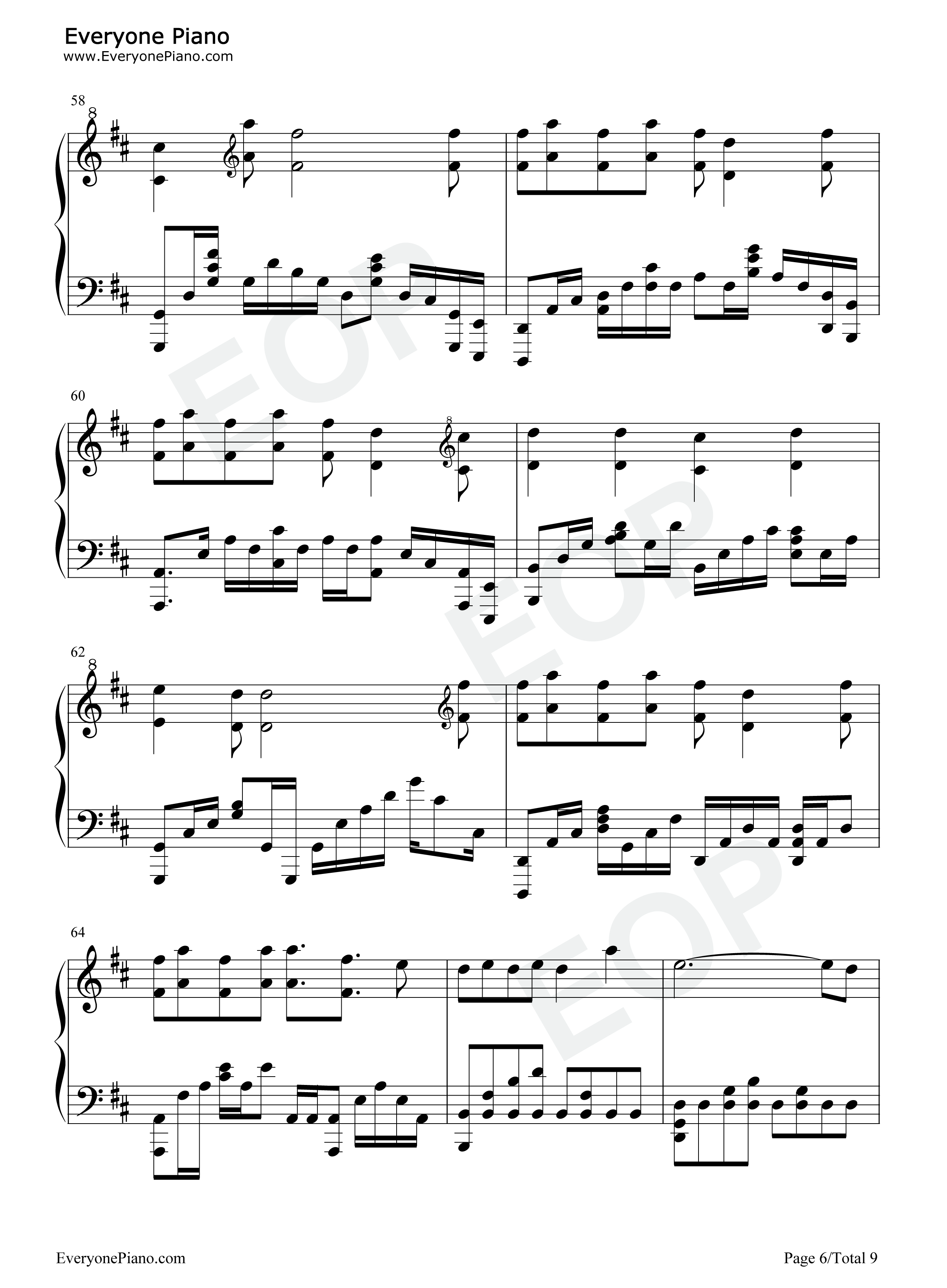 鲸落于海钢琴谱_小星星Aurora