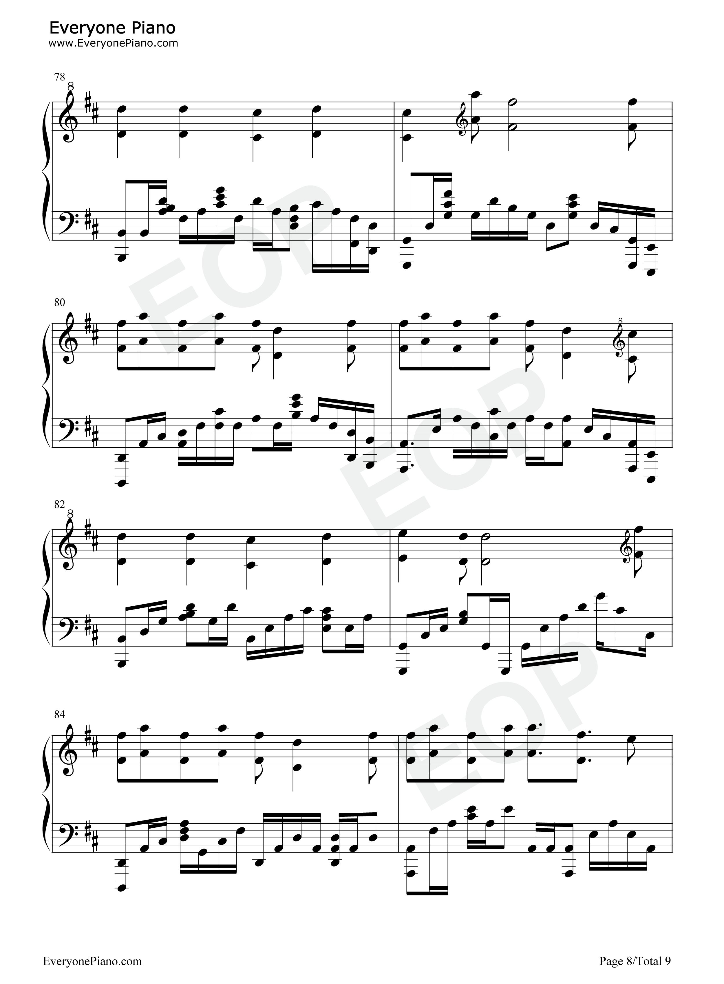 鲸落于海钢琴谱_小星星Aurora