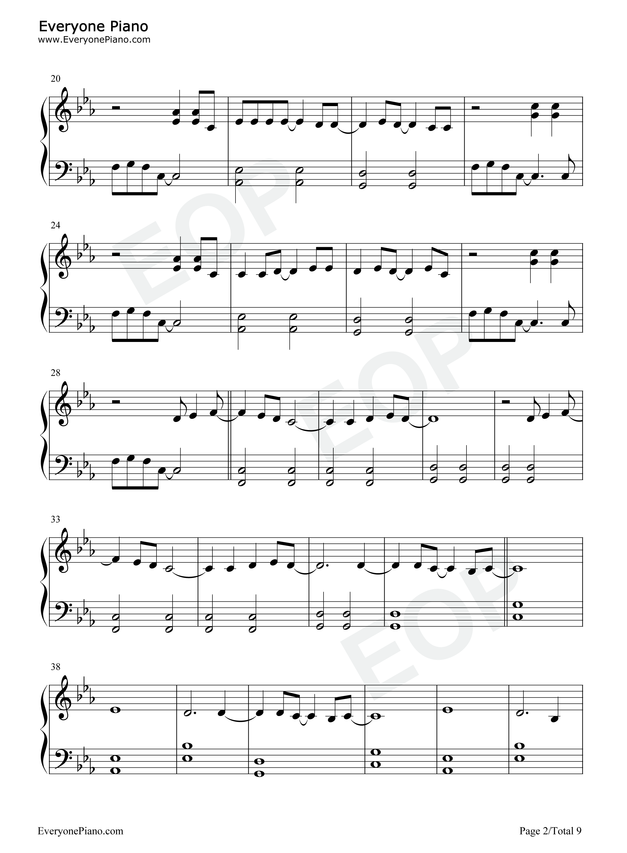 Protect_the_Land钢琴谱_System_of_a_Down