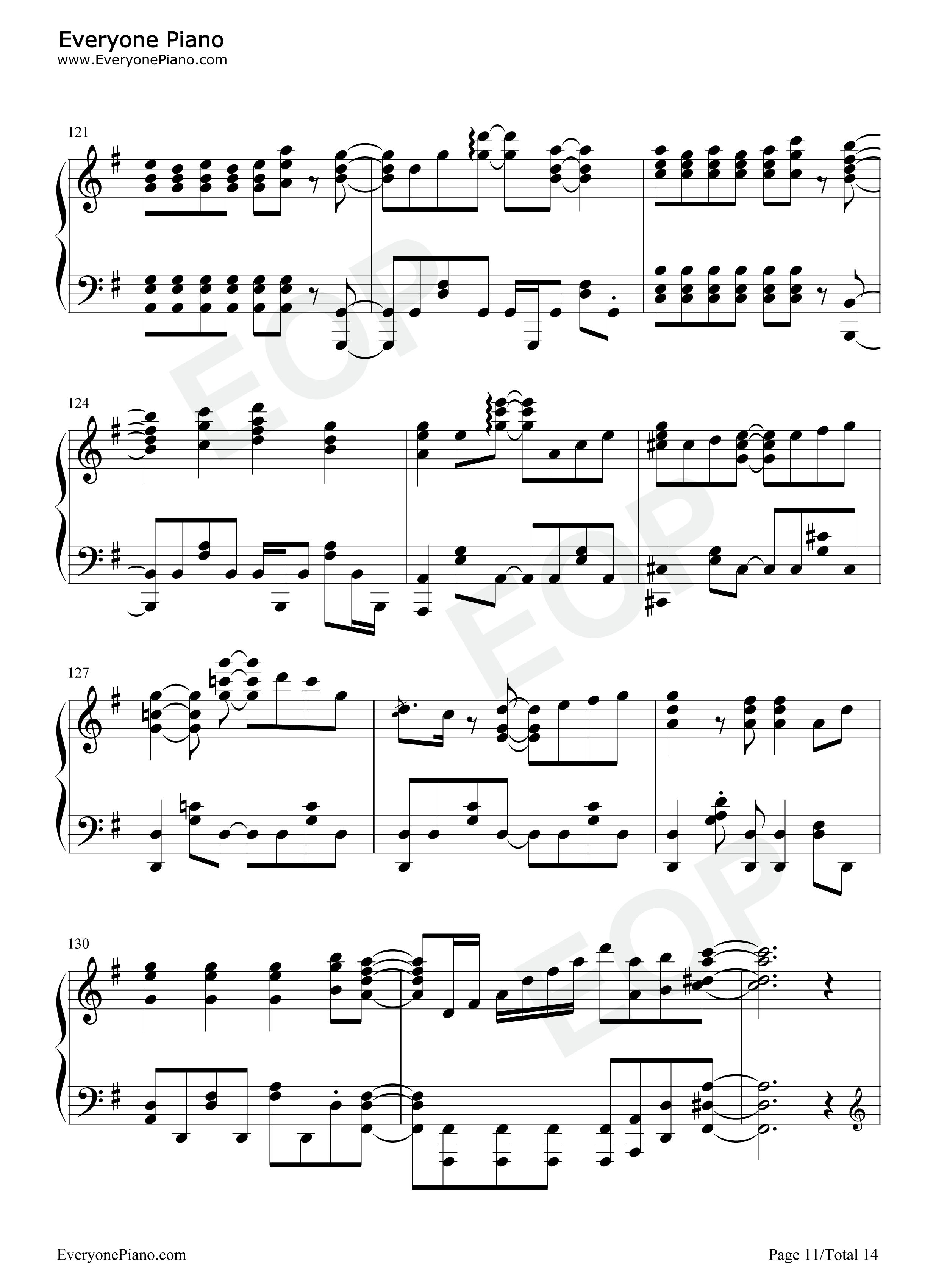 まっすぐ钢琴谱_大原由衣子