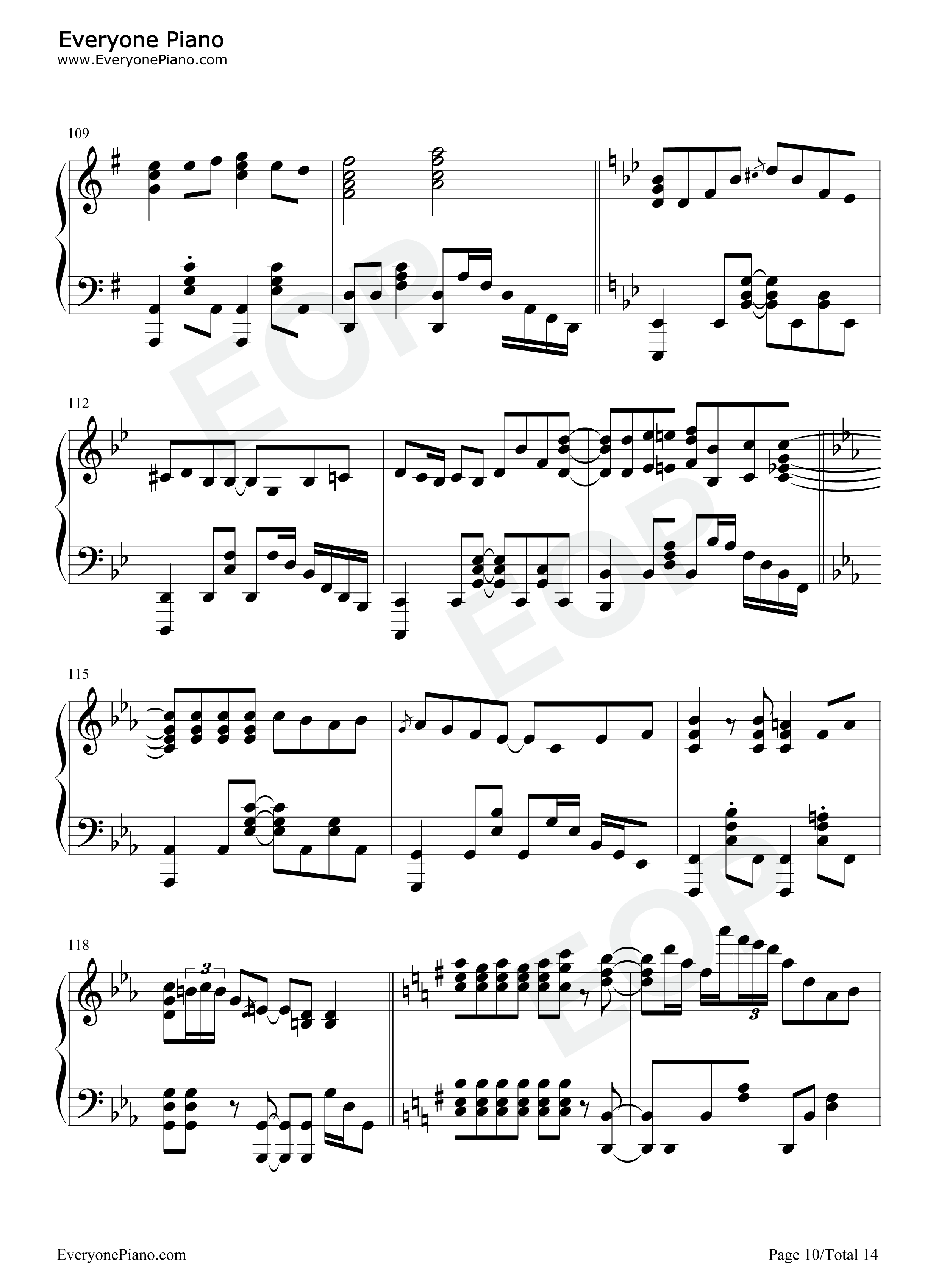 まっすぐ钢琴谱_大原由衣子