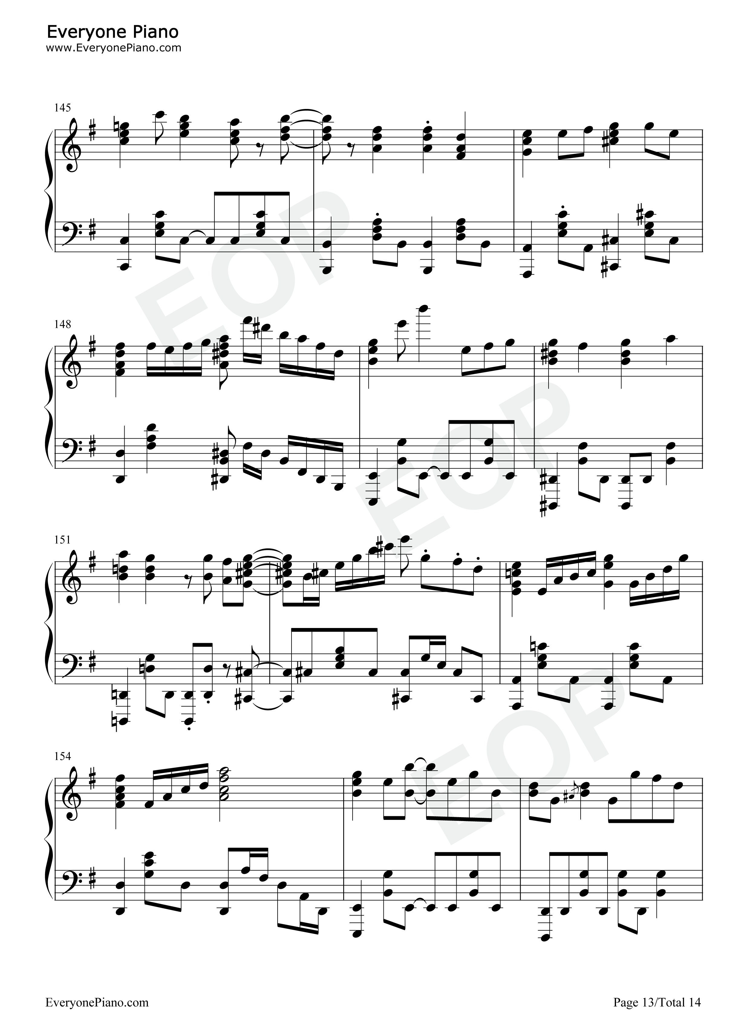 まっすぐ钢琴谱_大原由衣子