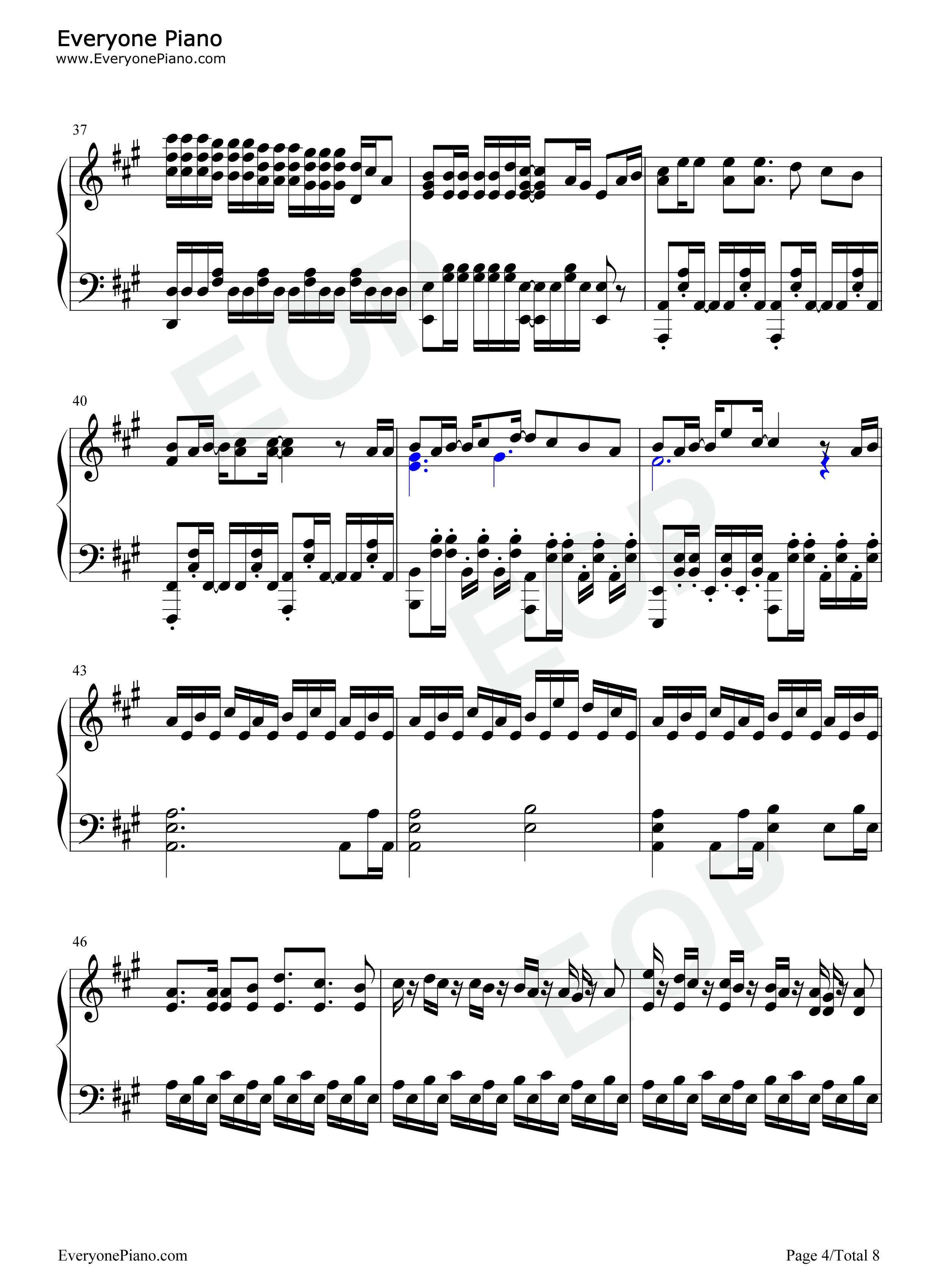 キズナミュージック钢琴谱_Poppin'Party