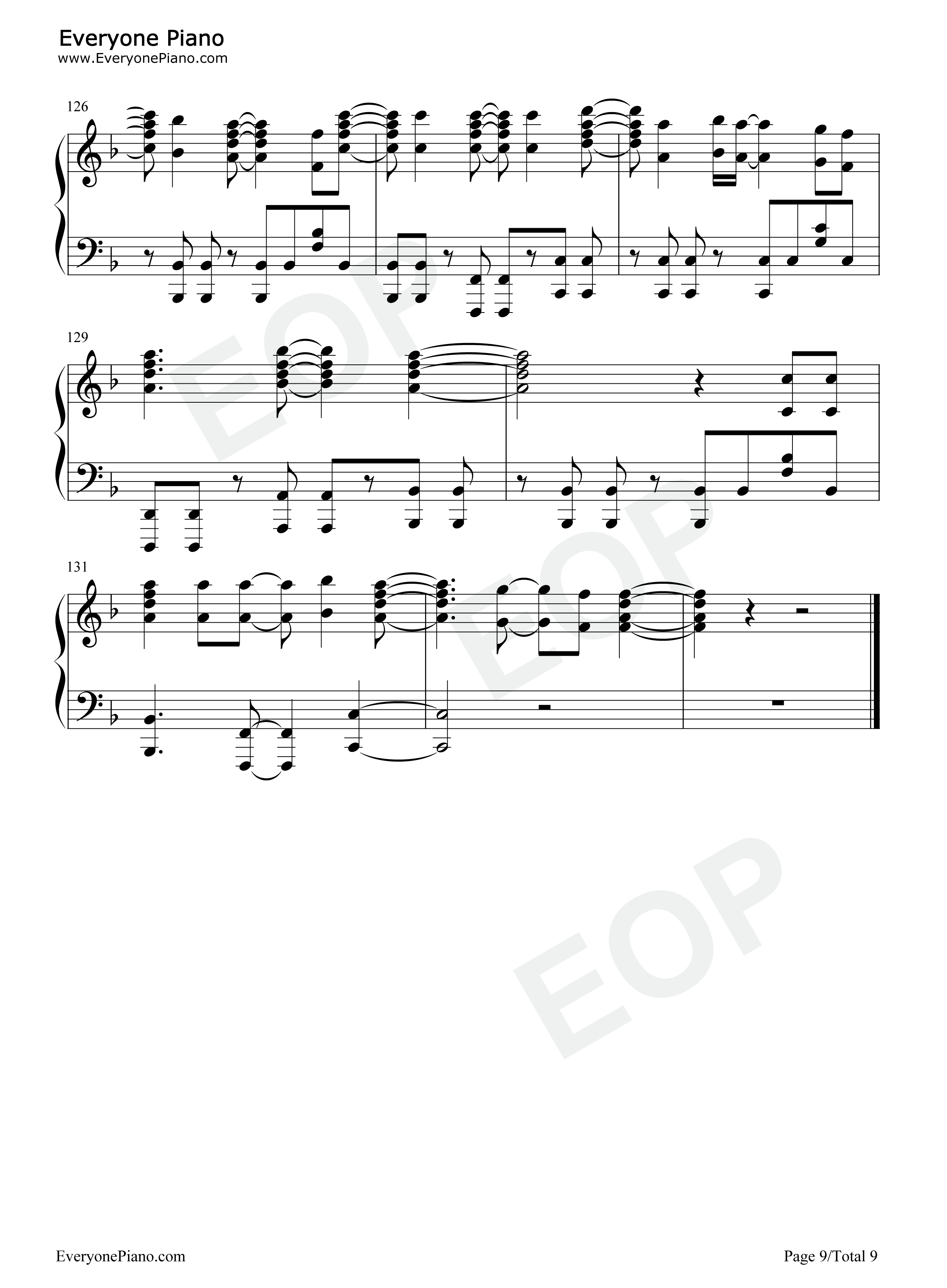 Save_Yourself钢琴谱_One_Ok_Rock