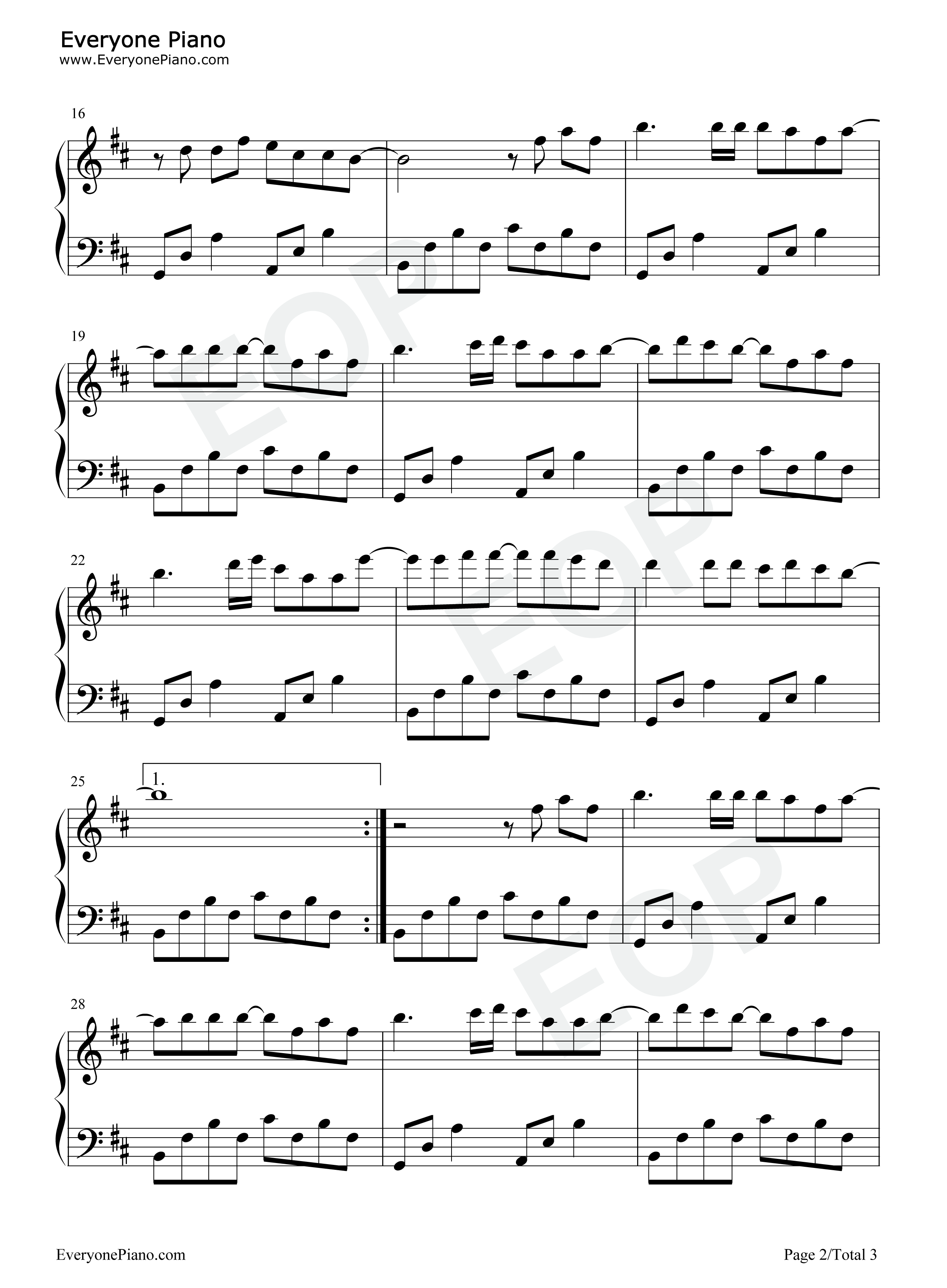 等不来花开钢琴谱_pro