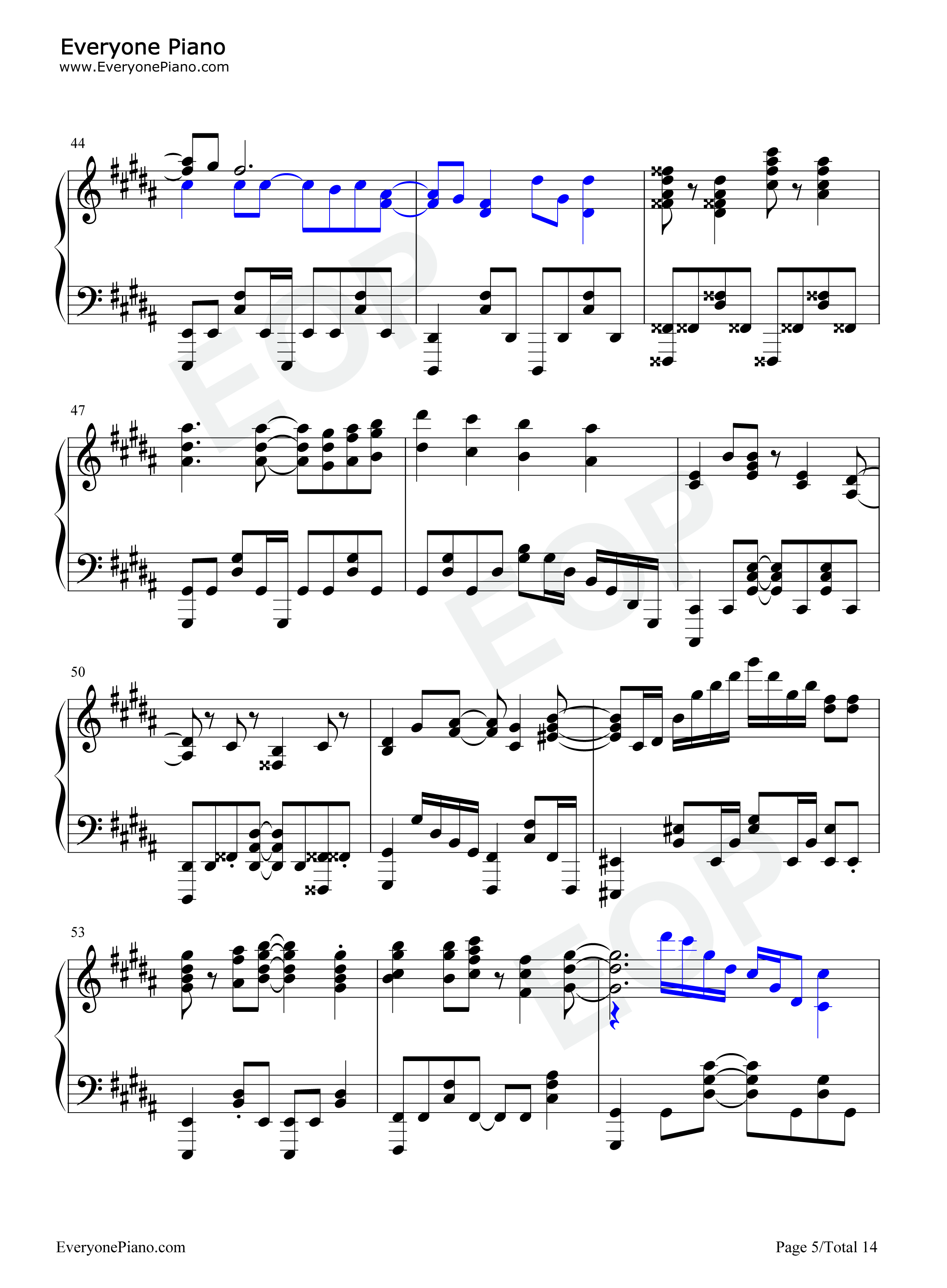 ALIVE钢琴谱_ClariS