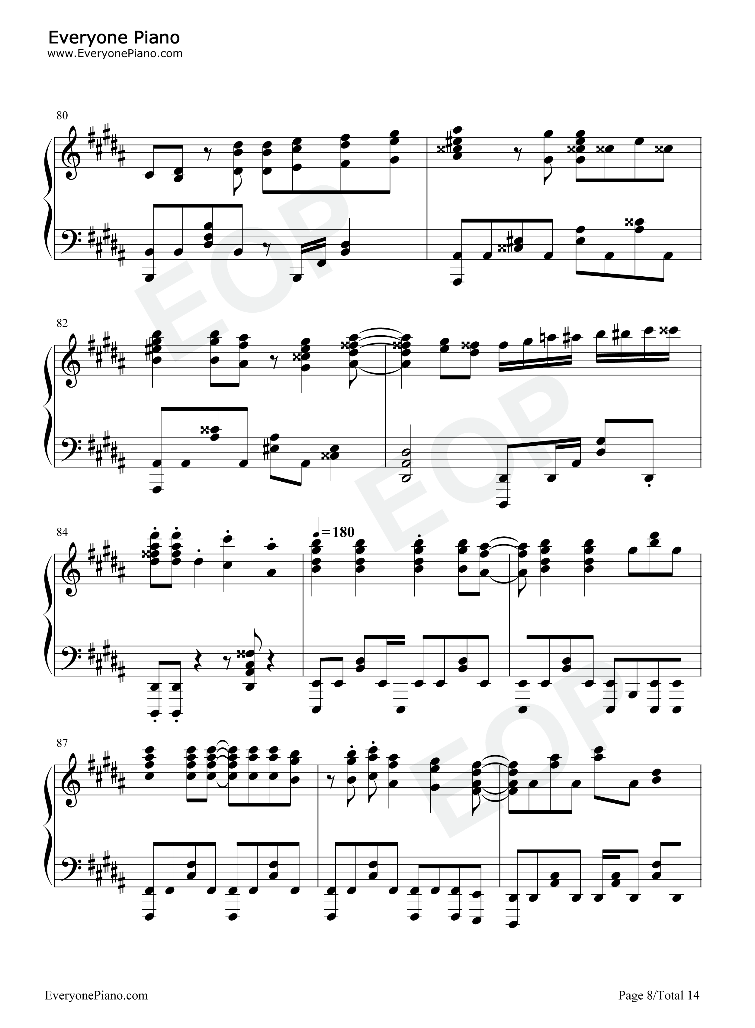 ALIVE钢琴谱_ClariS