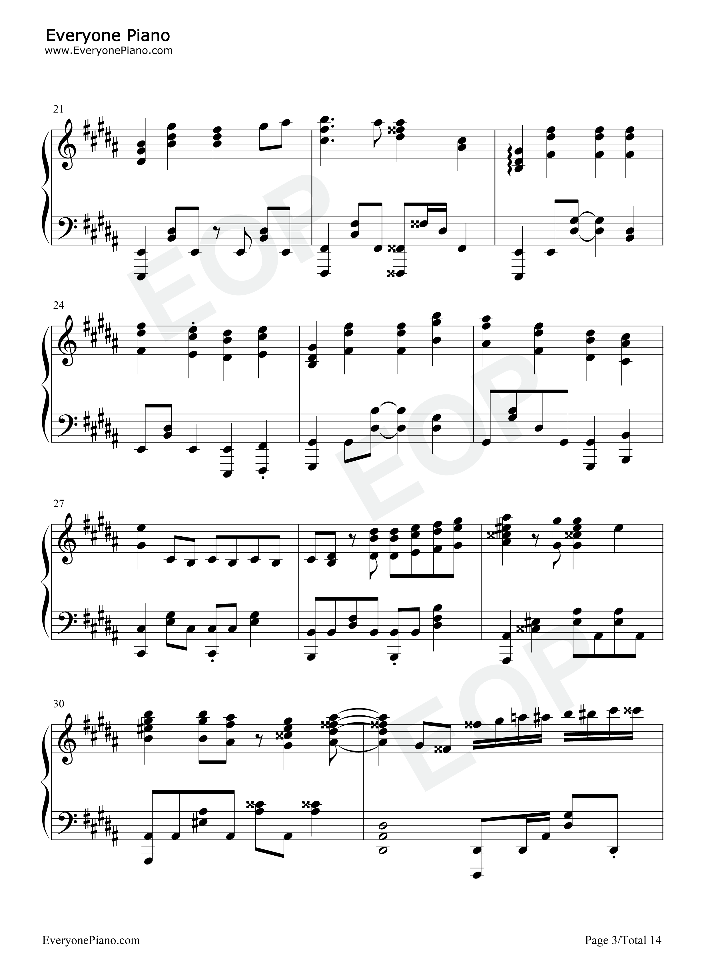 ALIVE钢琴谱_ClariS