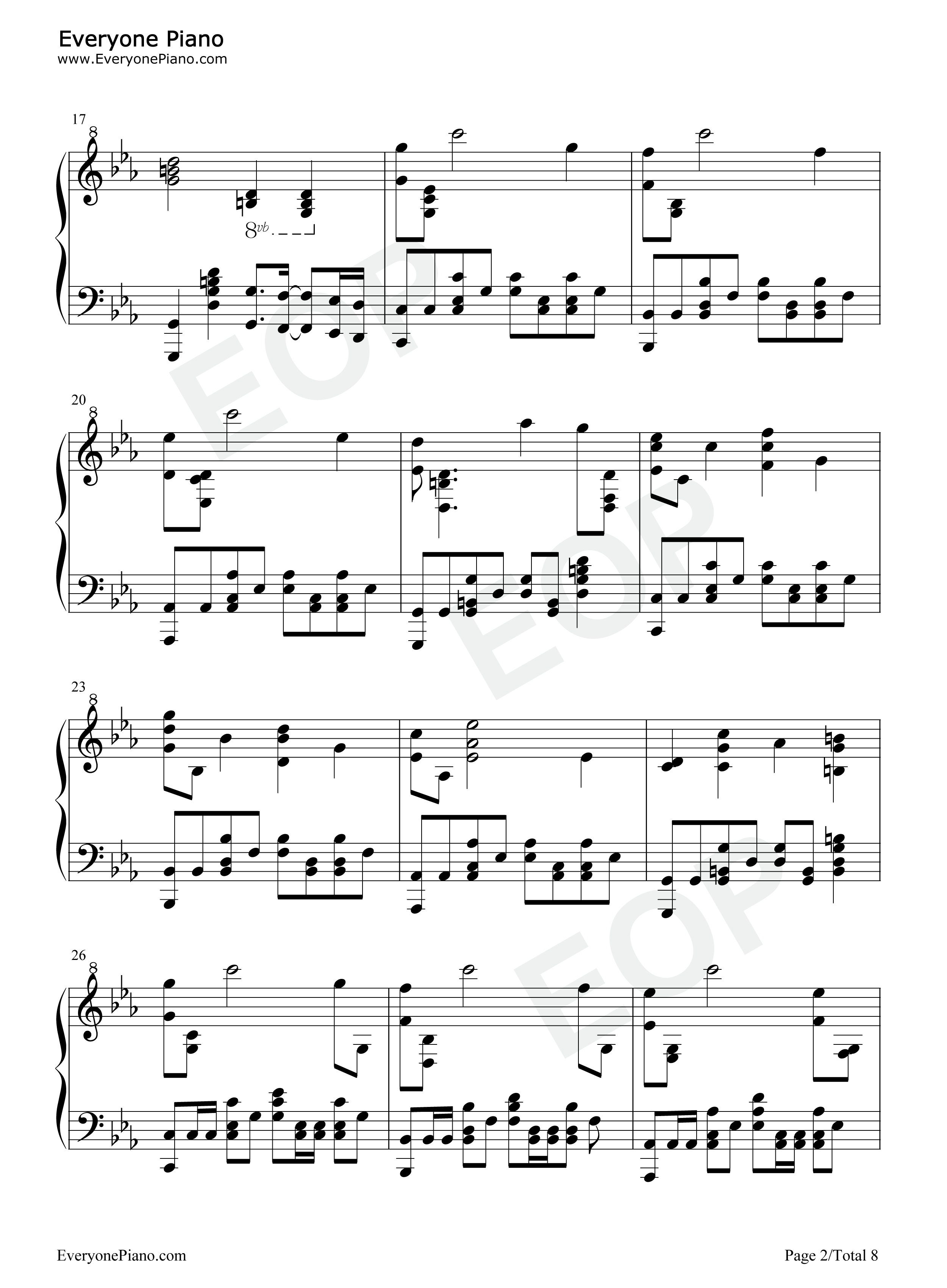 The_SCP_Foundation_Main_Theme钢琴谱_Ajoura