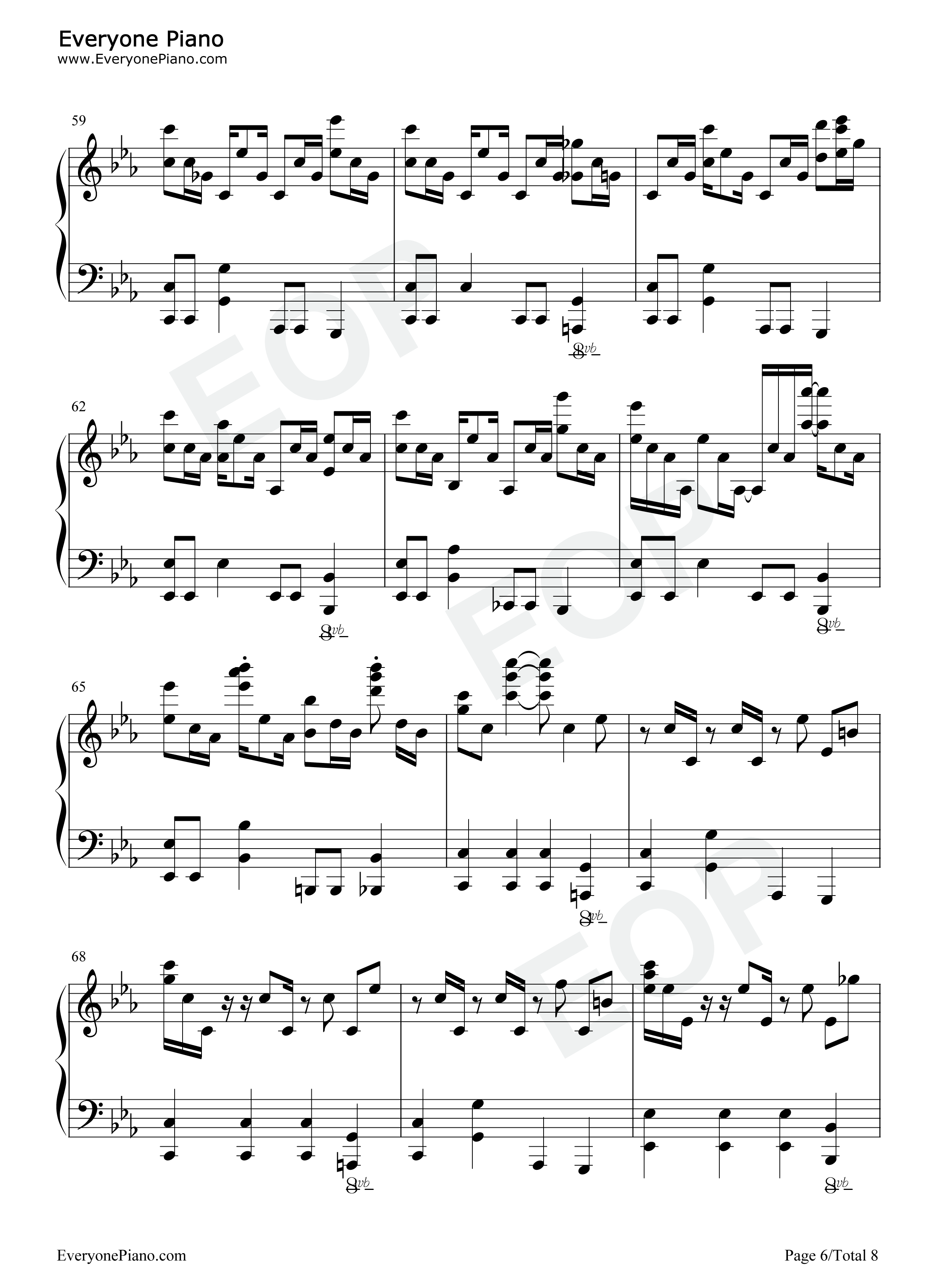 The_SCP_Foundation_Main_Theme钢琴谱_Ajoura