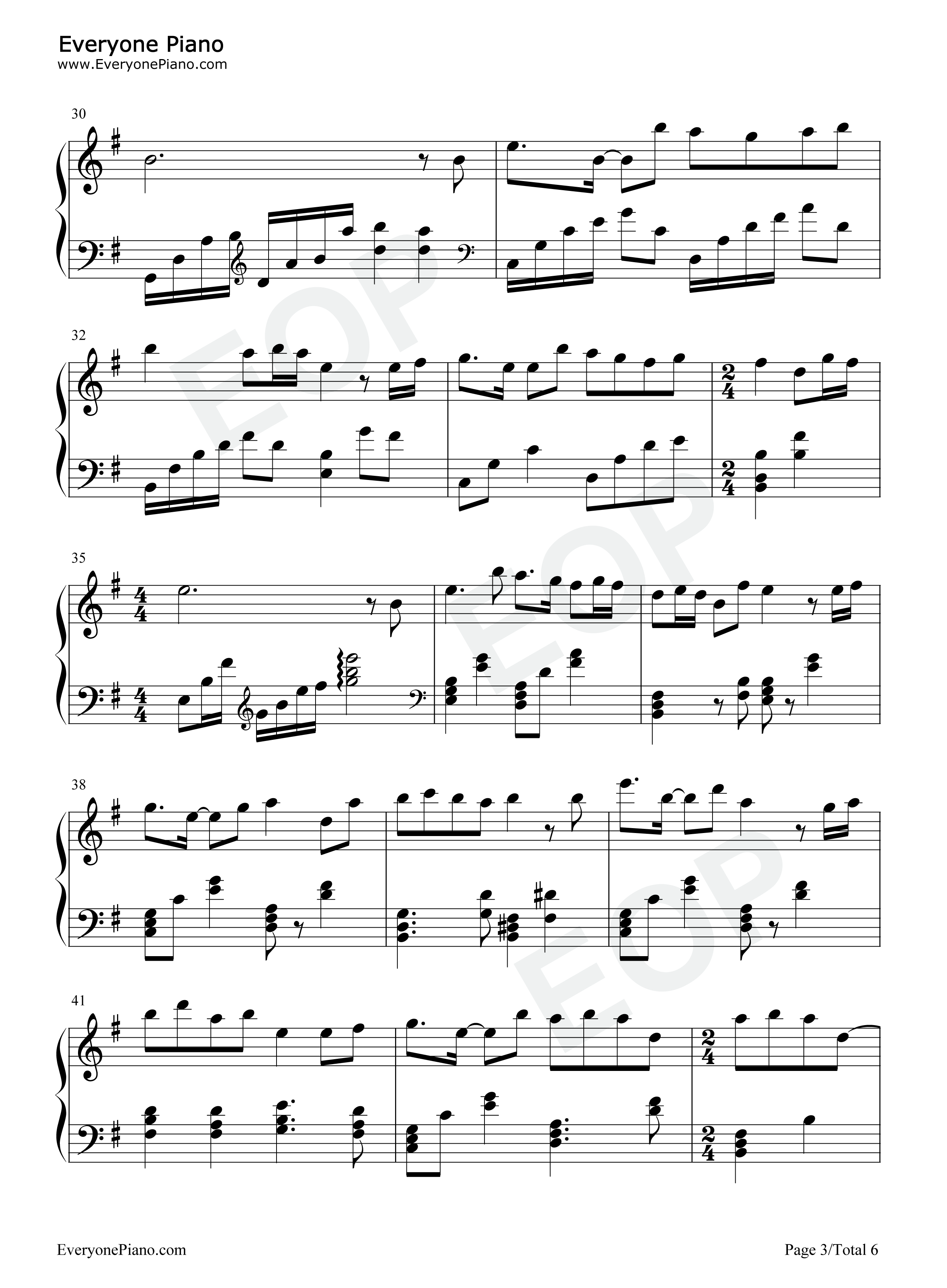 白龙钢琴谱_兰音Reine