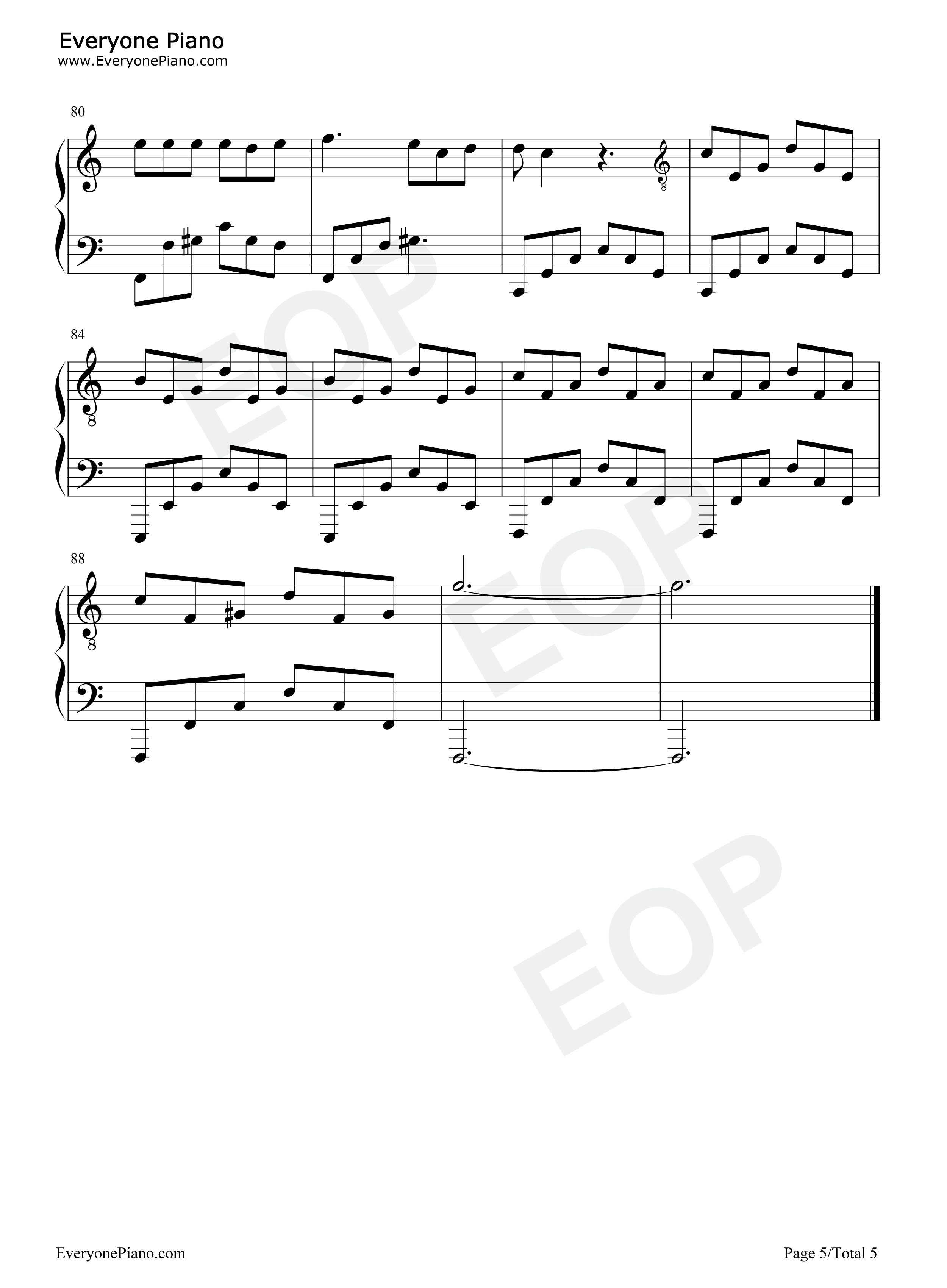 还在流浪钢琴谱_周杰伦