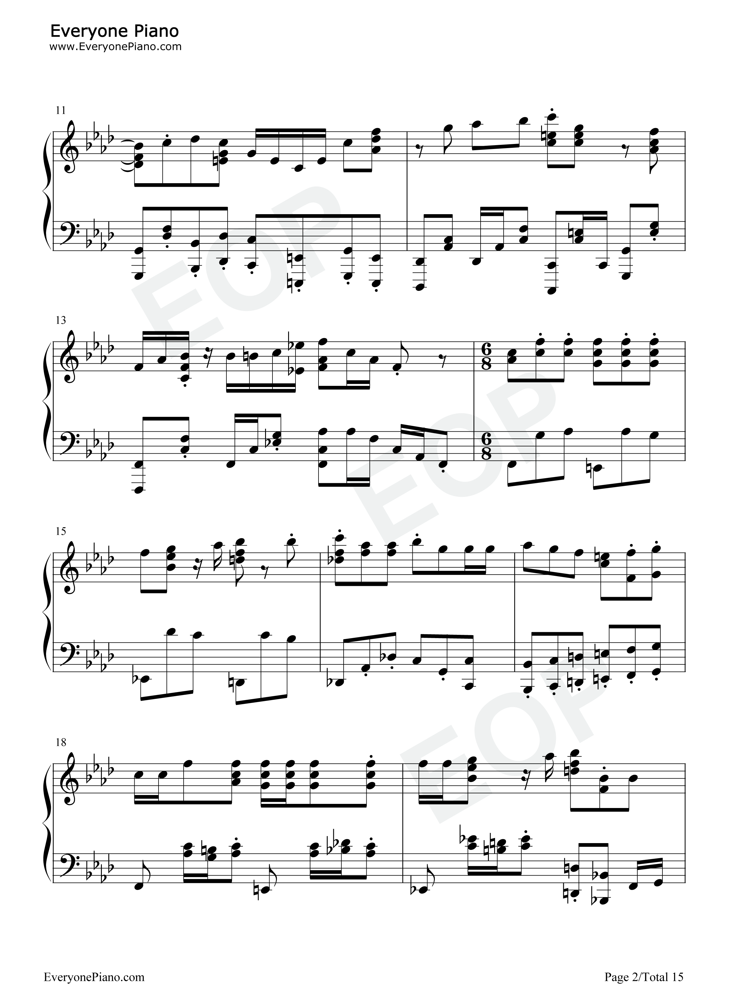 シャル_ウィ_ダンス钢琴谱_ReoNa