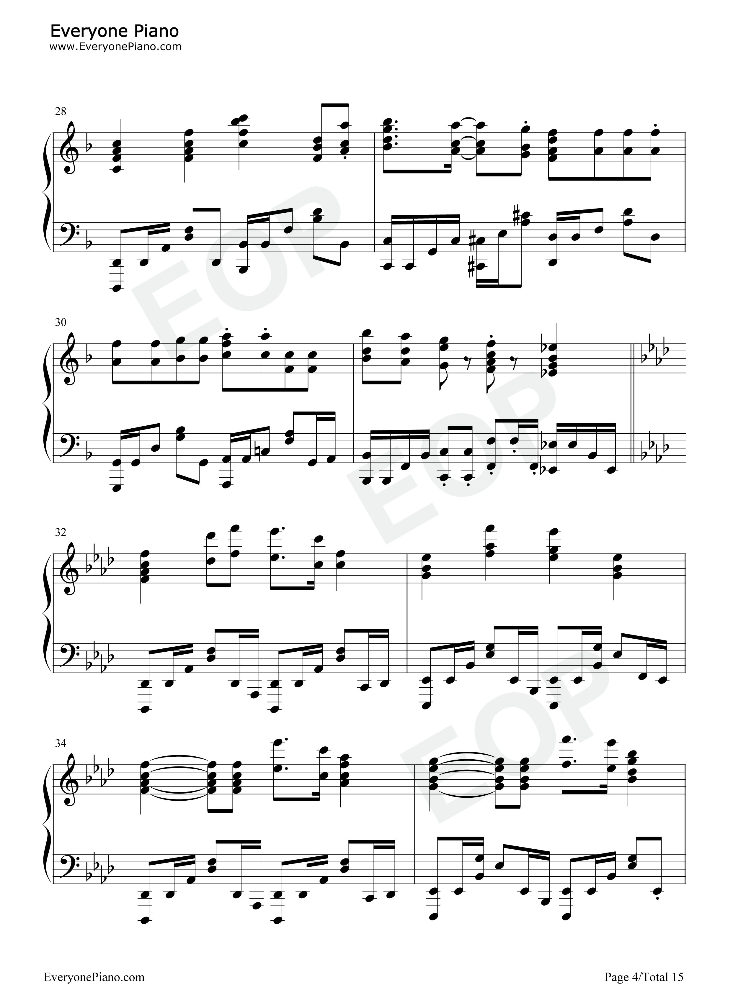 シャル_ウィ_ダンス钢琴谱_ReoNa