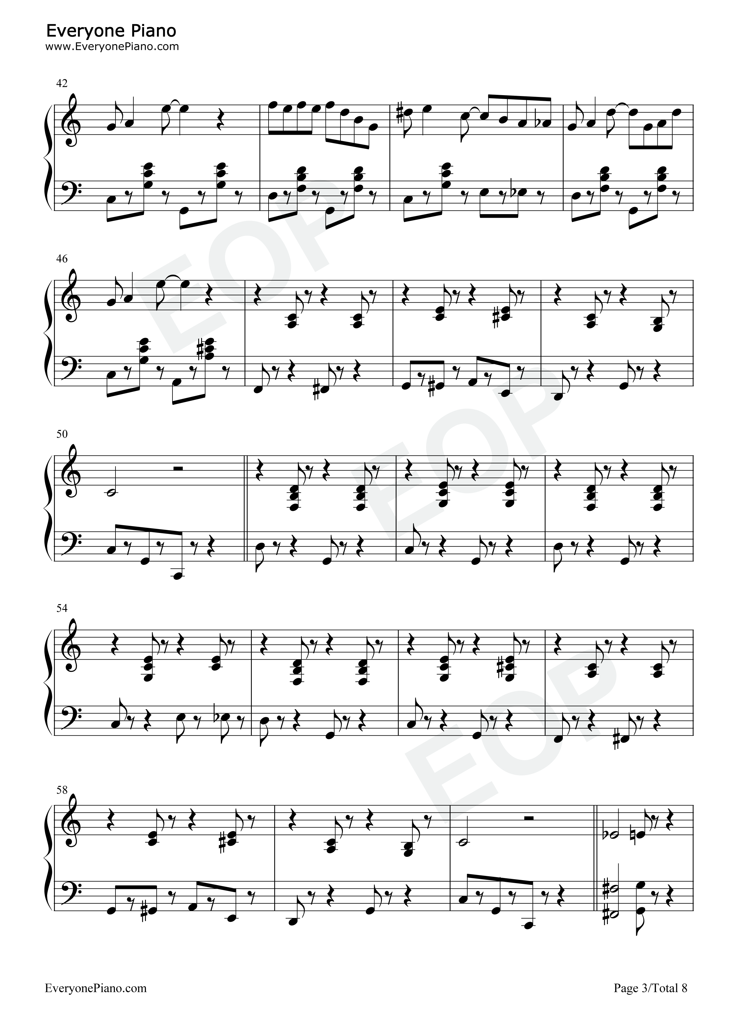 Plastic_Cake_Walk钢琴谱_David_Hellewell_戴维·赫勒韦尔