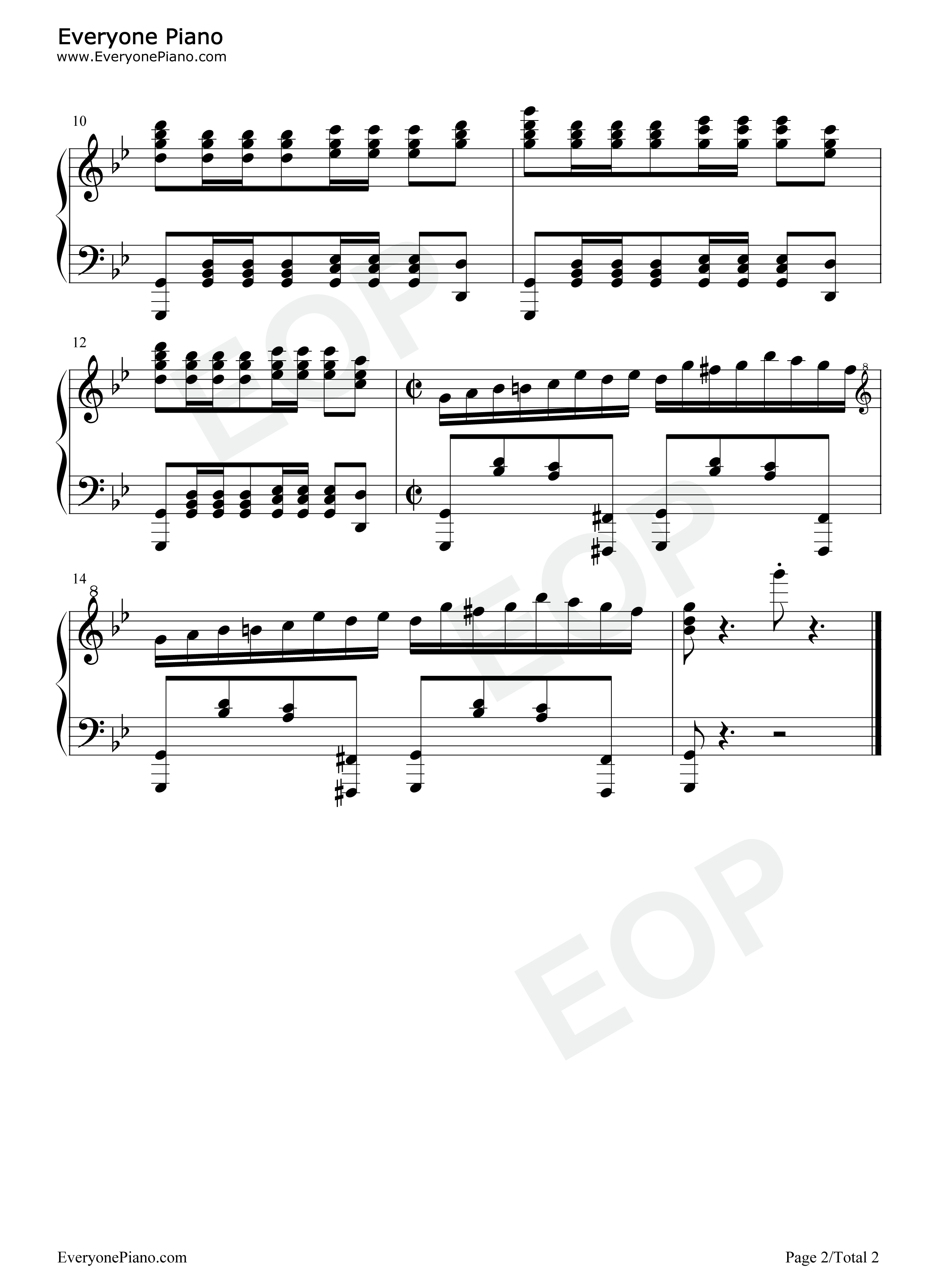 最伟大的作品钢琴谱_周杰伦