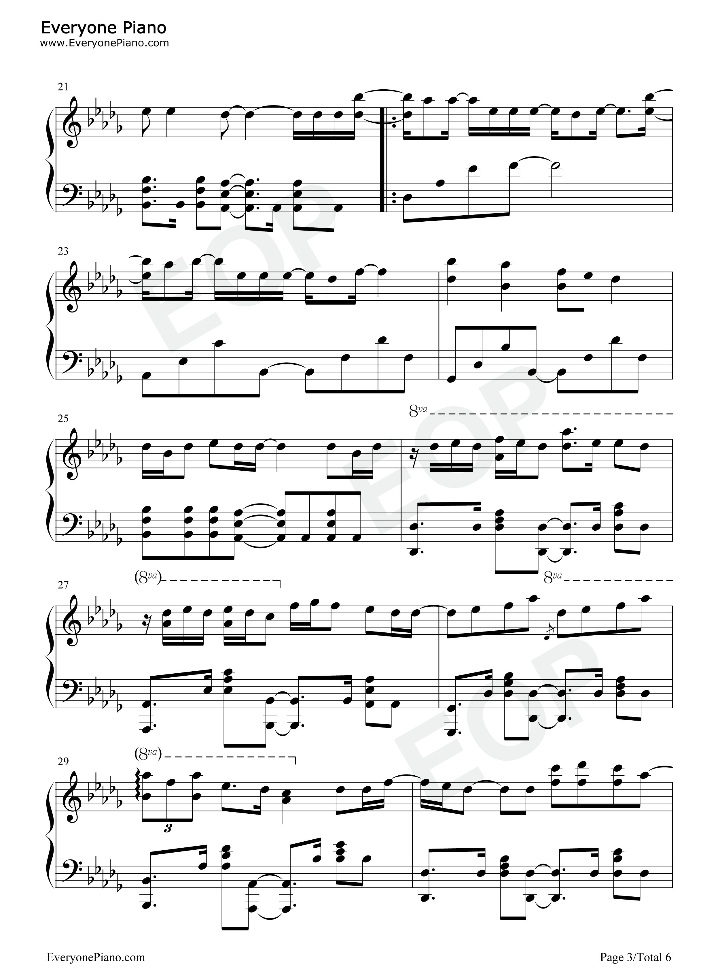 Yet_to_Come_The_Most_Beautiful_Moment钢琴谱_防弹少年团_BTS