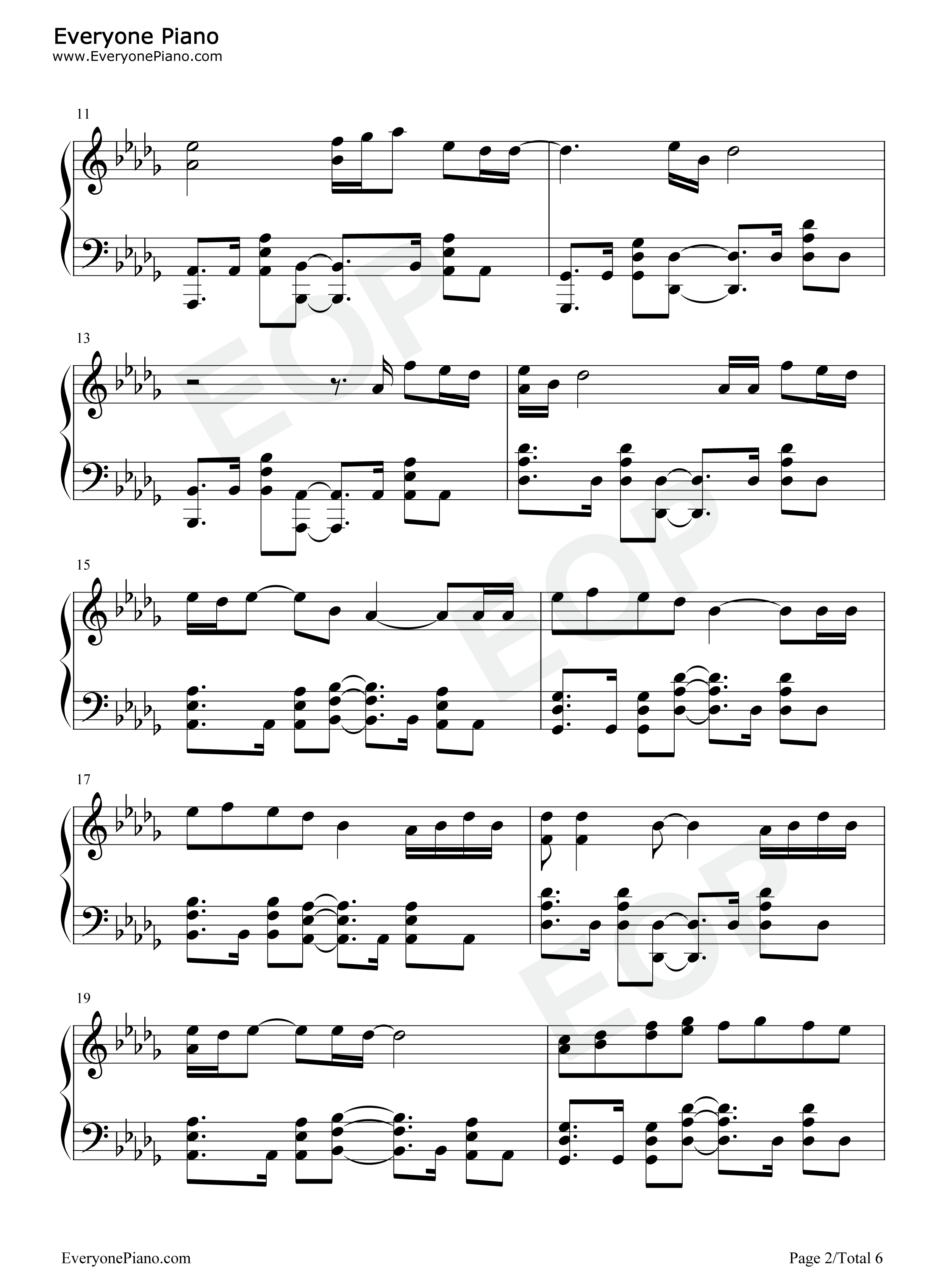 Yet_to_Come_The_Most_Beautiful_Moment钢琴谱_防弹少年团_BTS