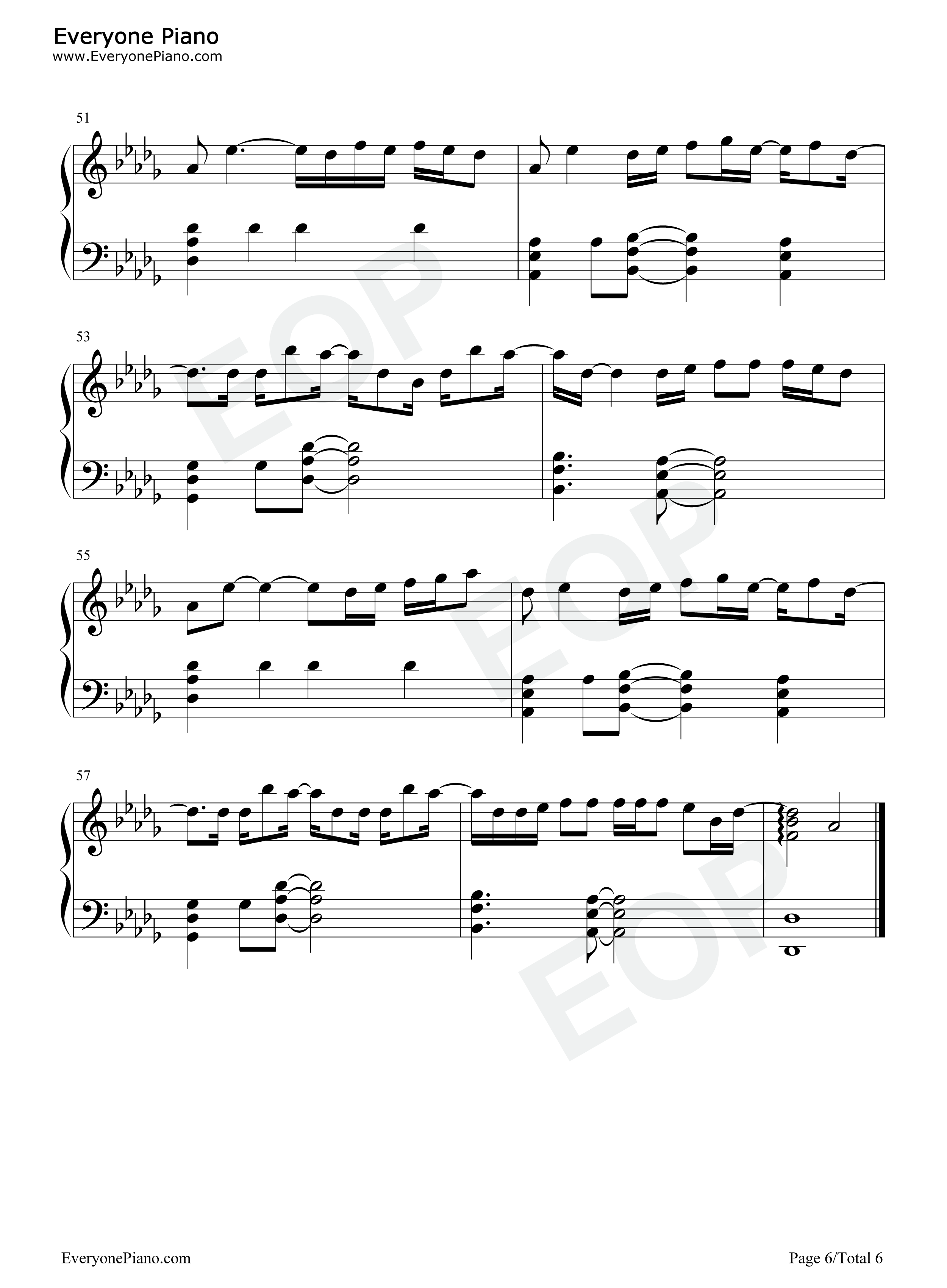 Yet_to_Come_The_Most_Beautiful_Moment钢琴谱_防弹少年团_BTS