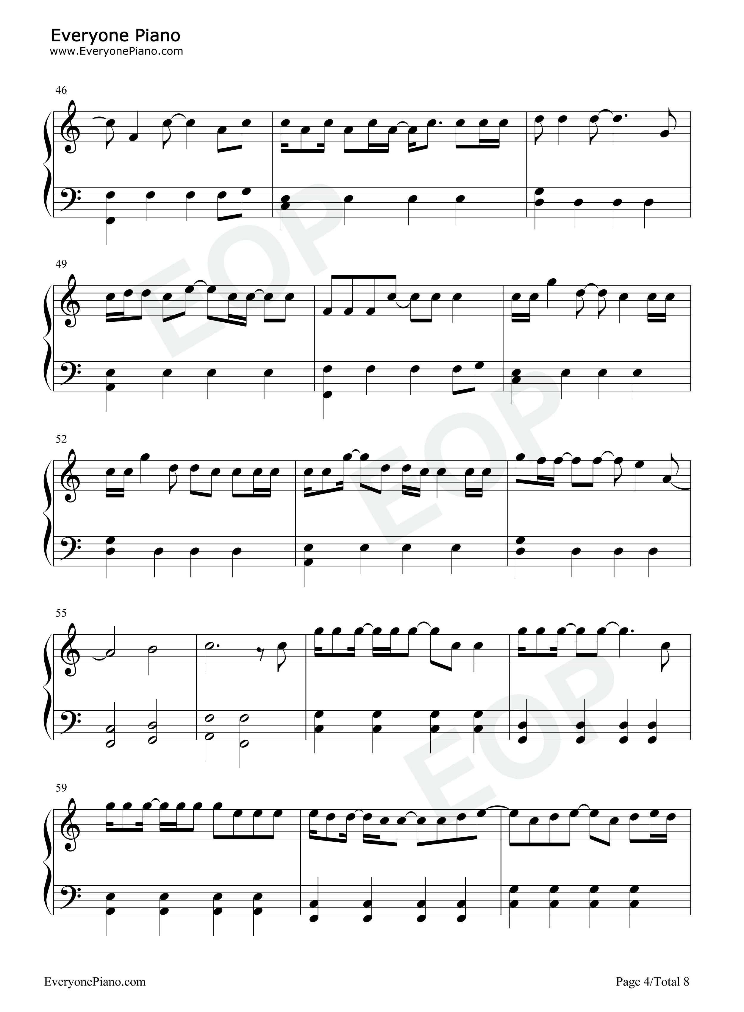 All_Too_Well钢琴谱_Taylor_Swift