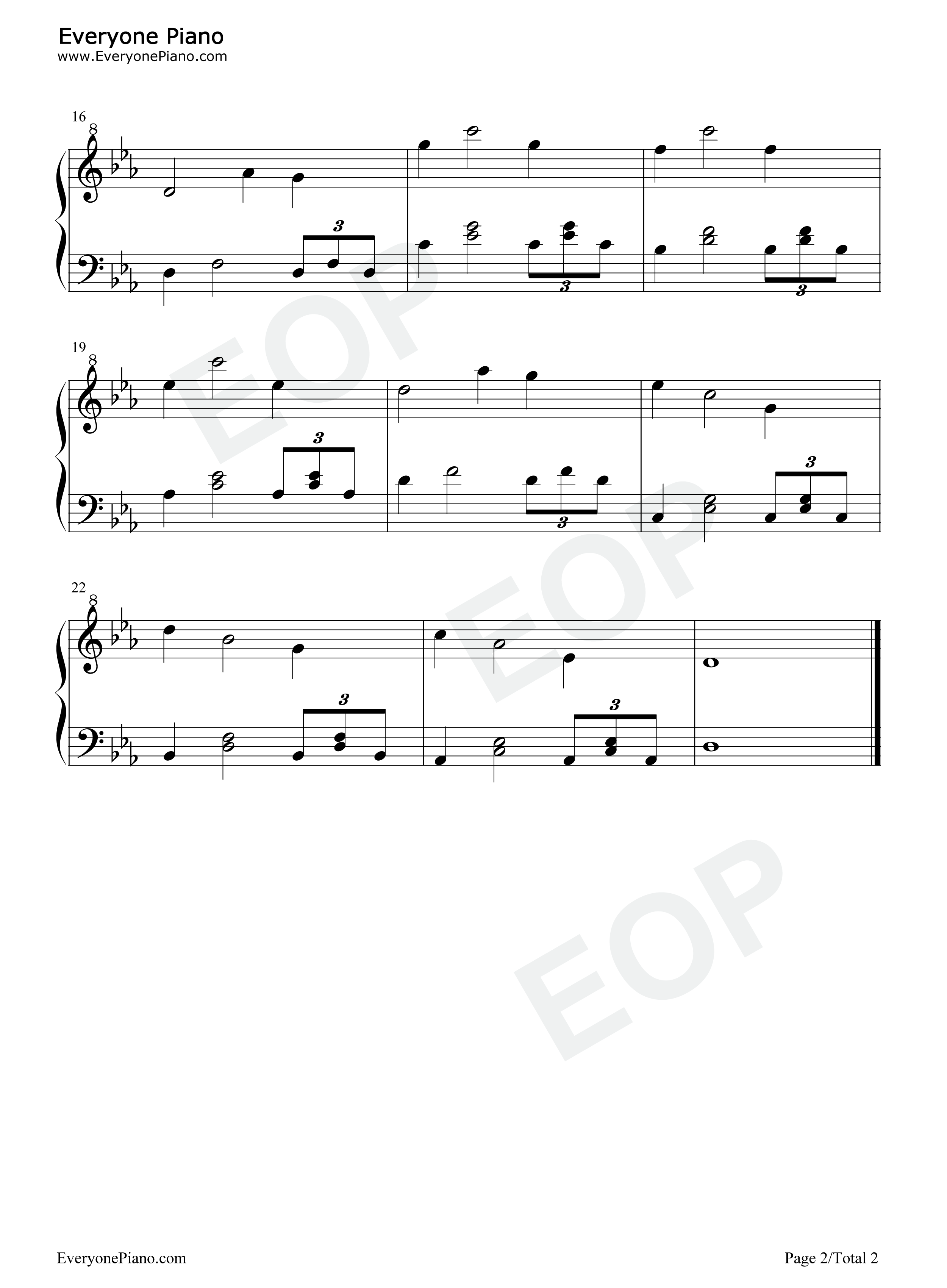 阿尔法核弹BGM钢琴谱_Ajoura