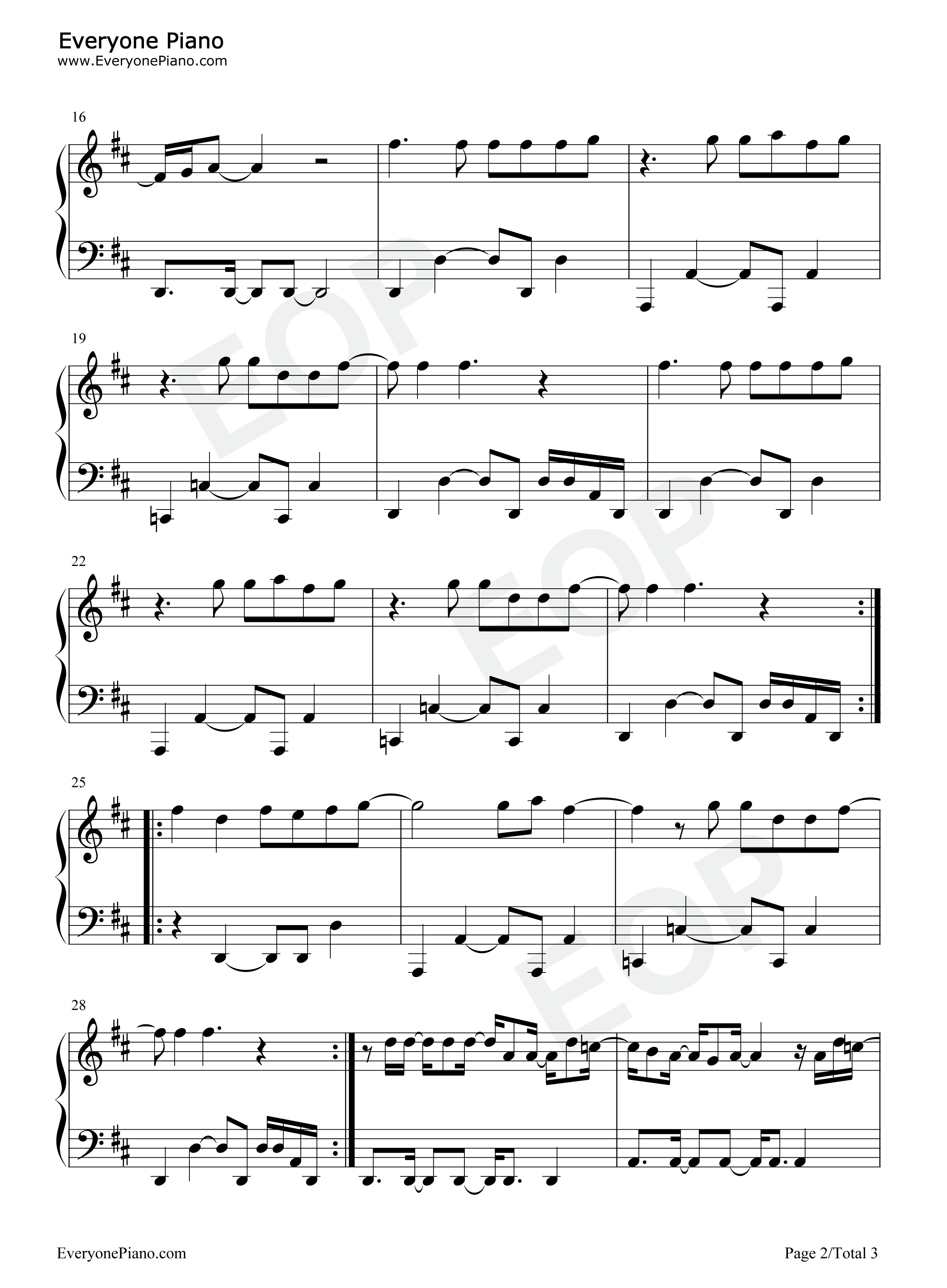 Complete_Mess钢琴谱_5_Seconds_of_Summer