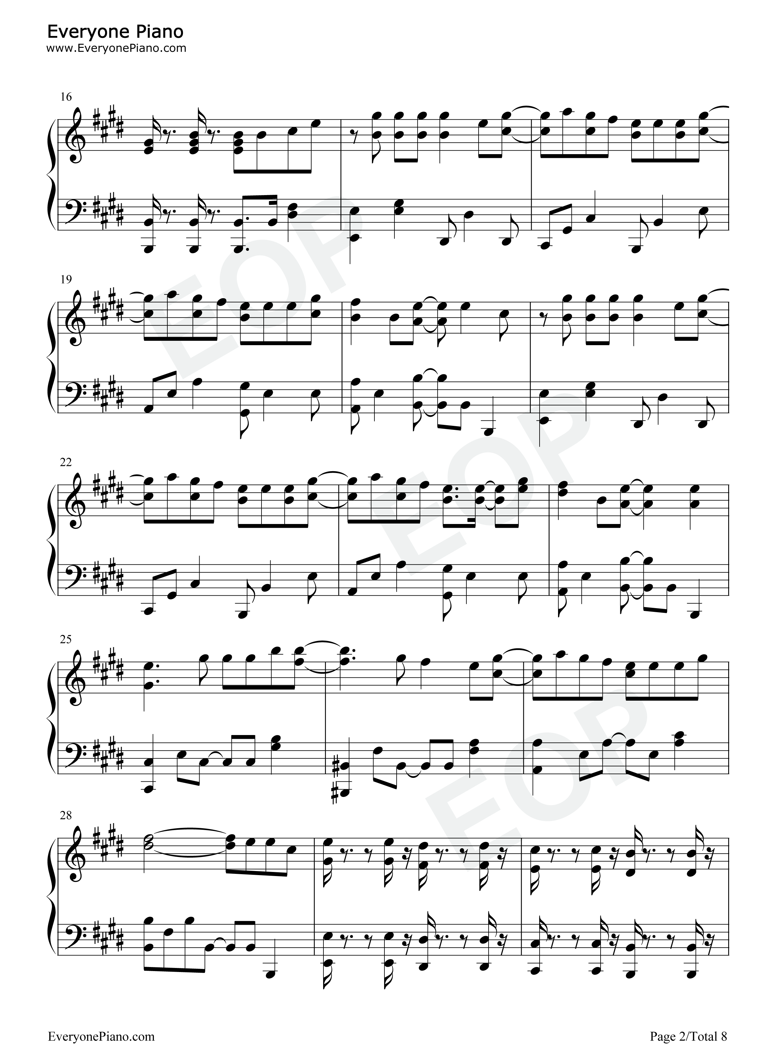 Permission_to_Dance钢琴谱_防弹少年团_BTS