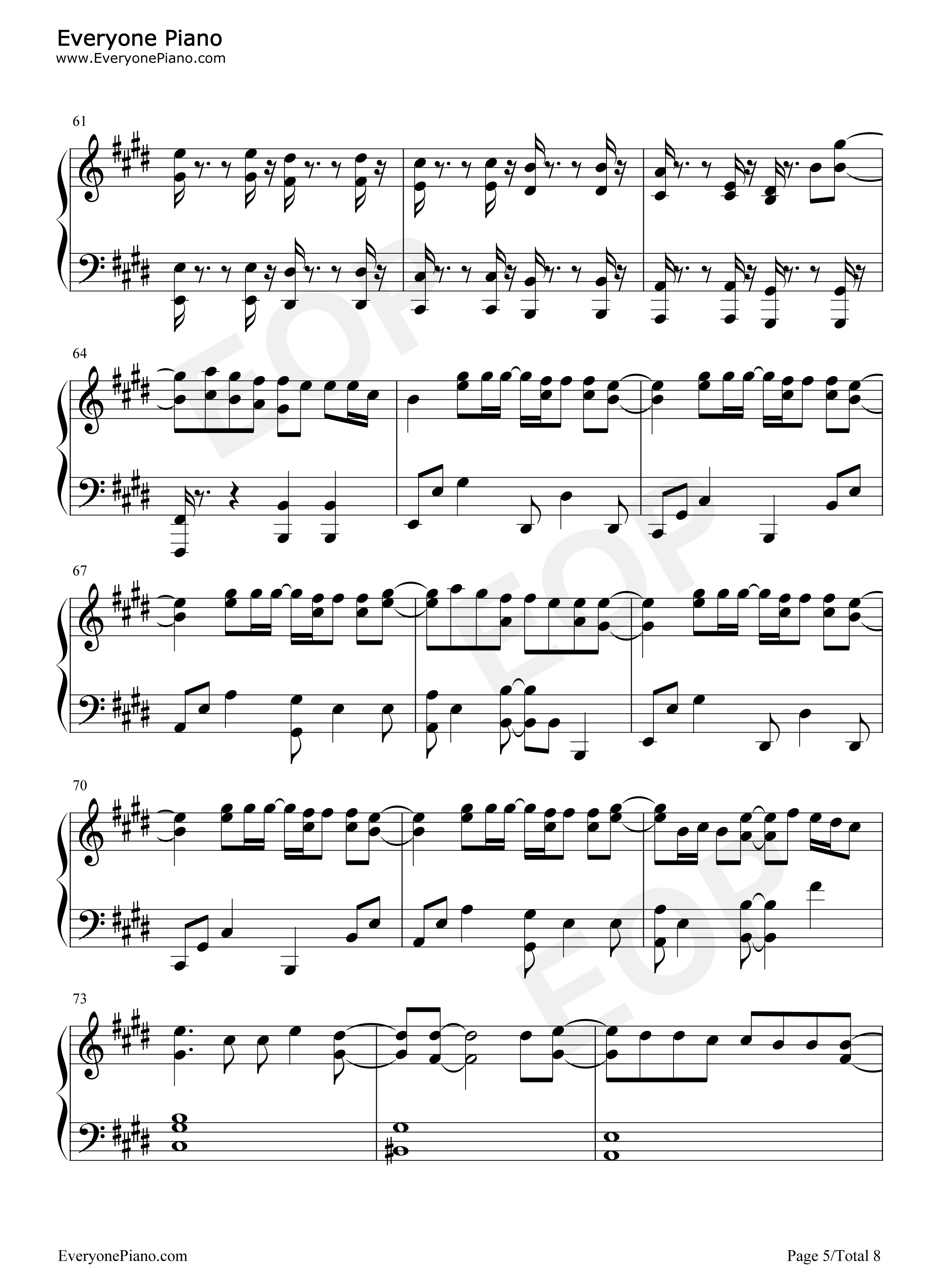 Permission_to_Dance钢琴谱_防弹少年团_BTS