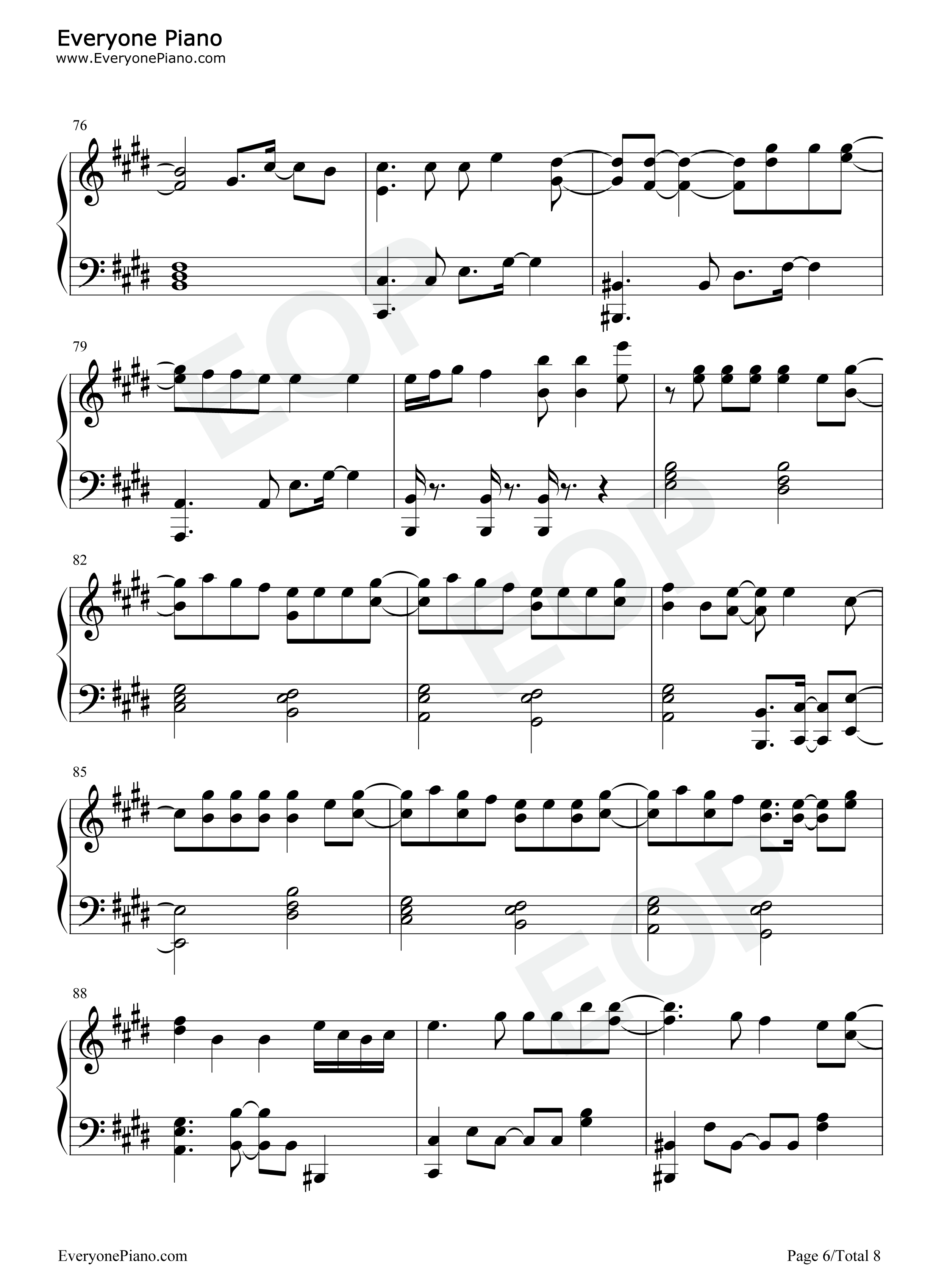 Permission_to_Dance钢琴谱_防弹少年团_BTS