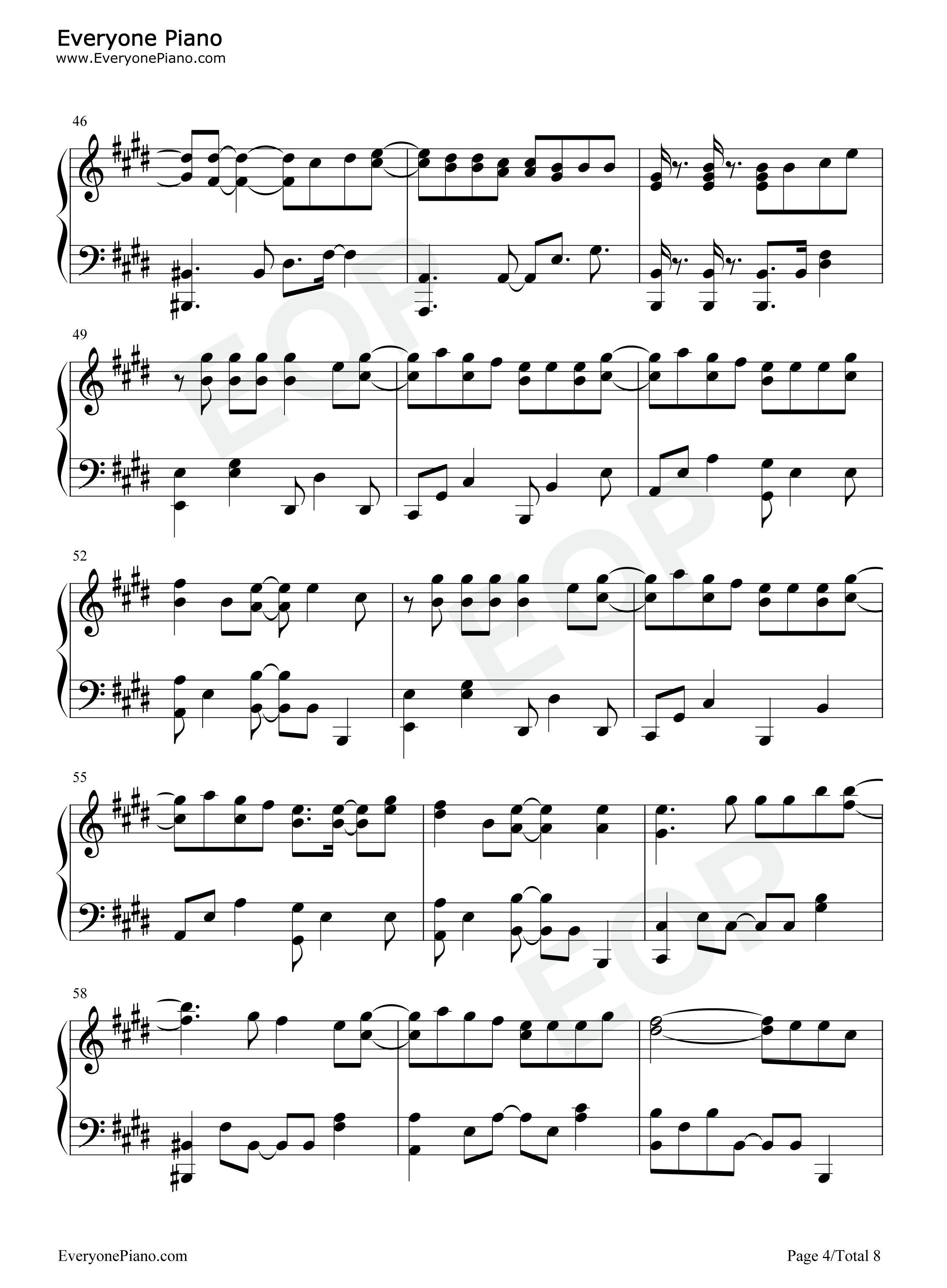 Permission_to_Dance钢琴谱_防弹少年团_BTS