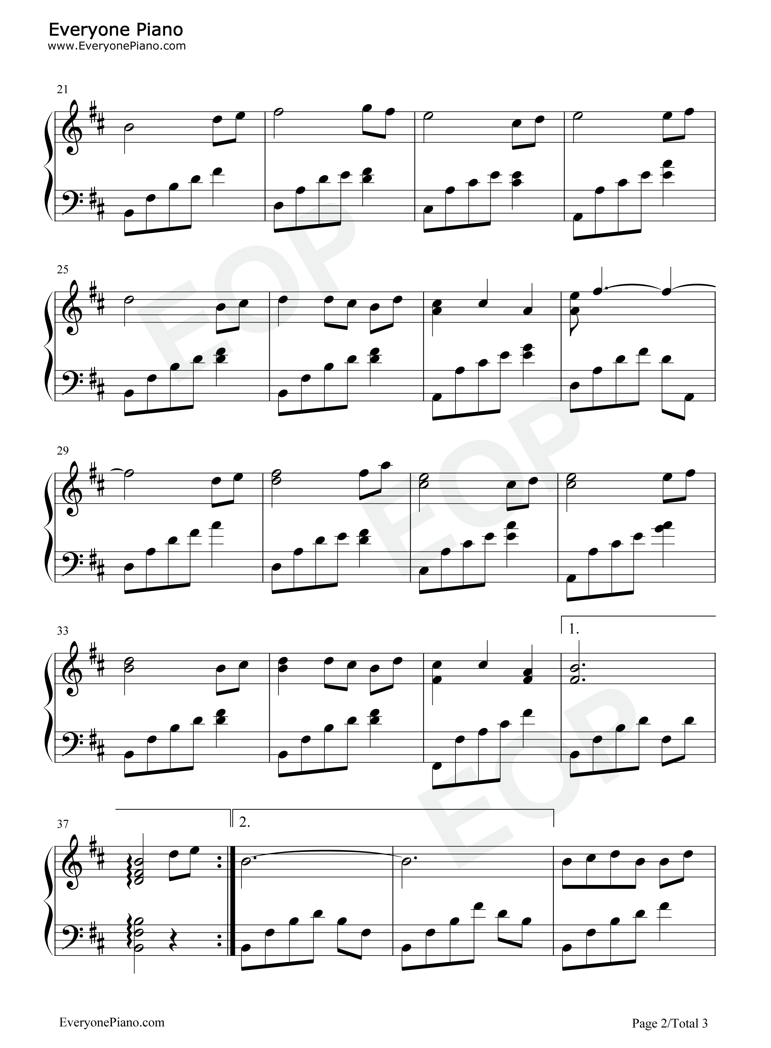 心愿钢琴谱_王泽_杨颖_乔媛_唐景莲