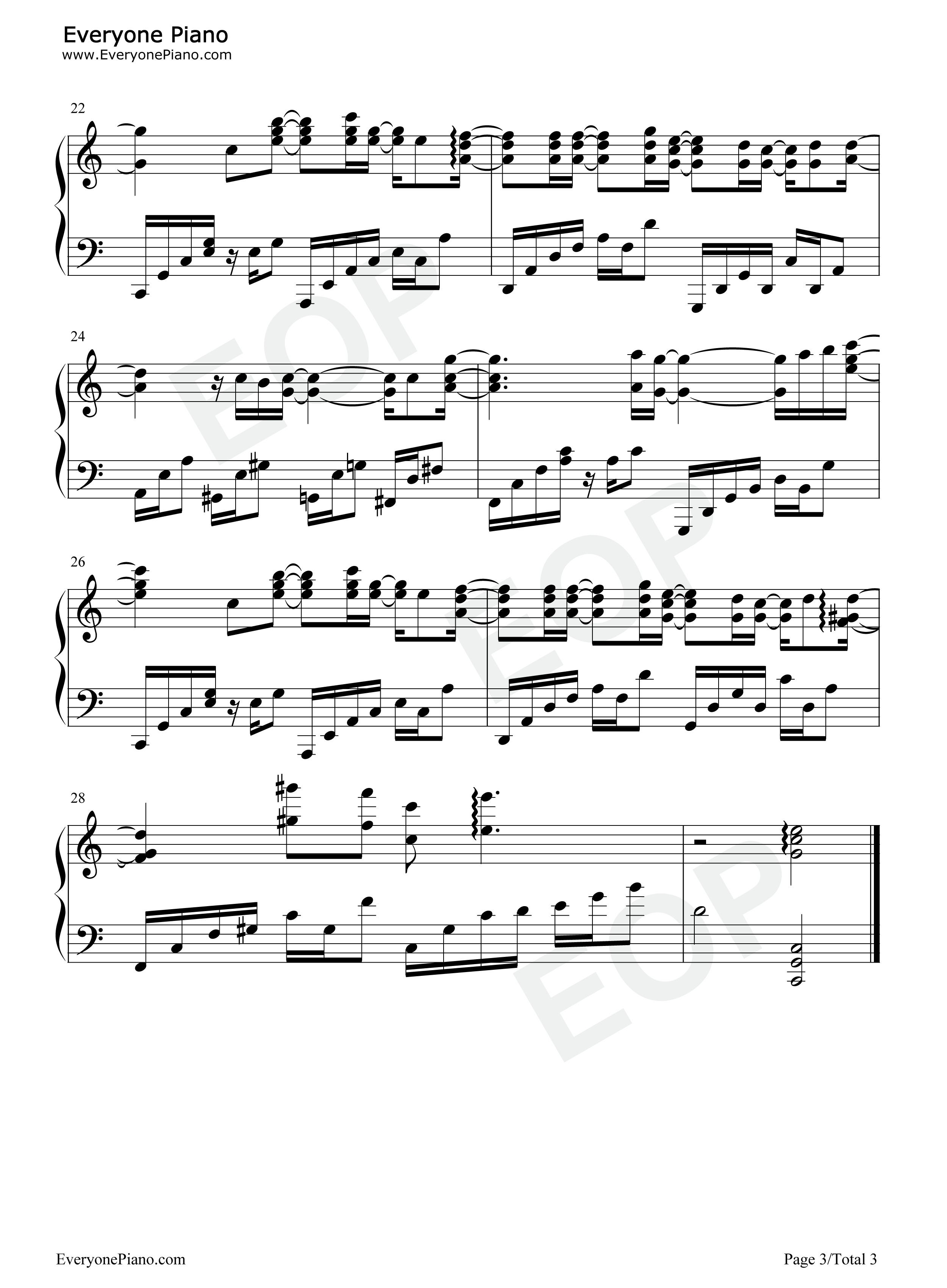 堇钢琴谱_坂本真绫