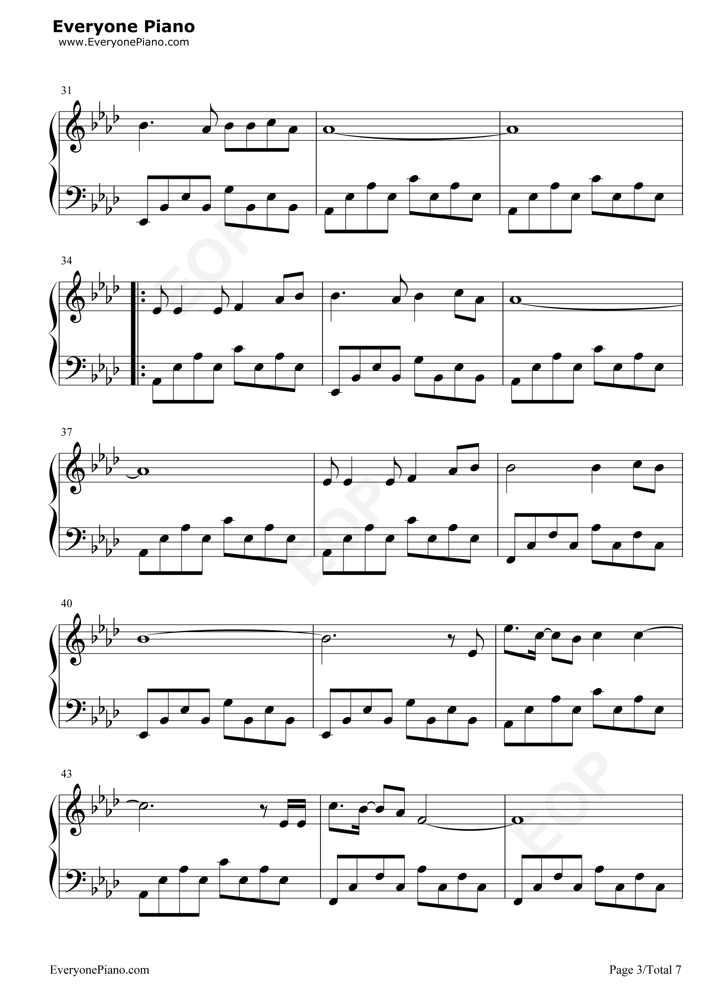 启程钢琴谱_水木年华