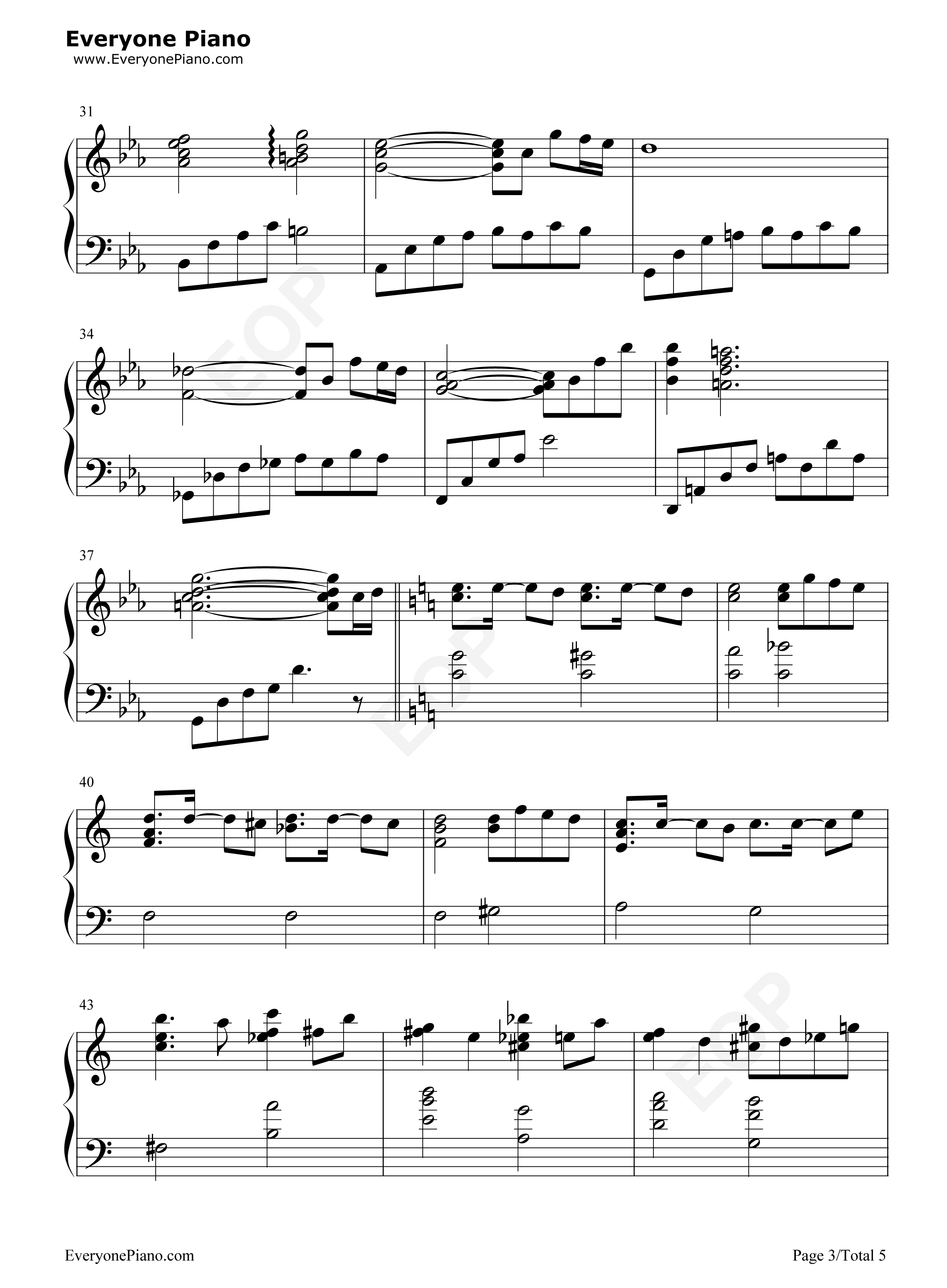 Labyrinth_of_Eden钢琴谱_久石让