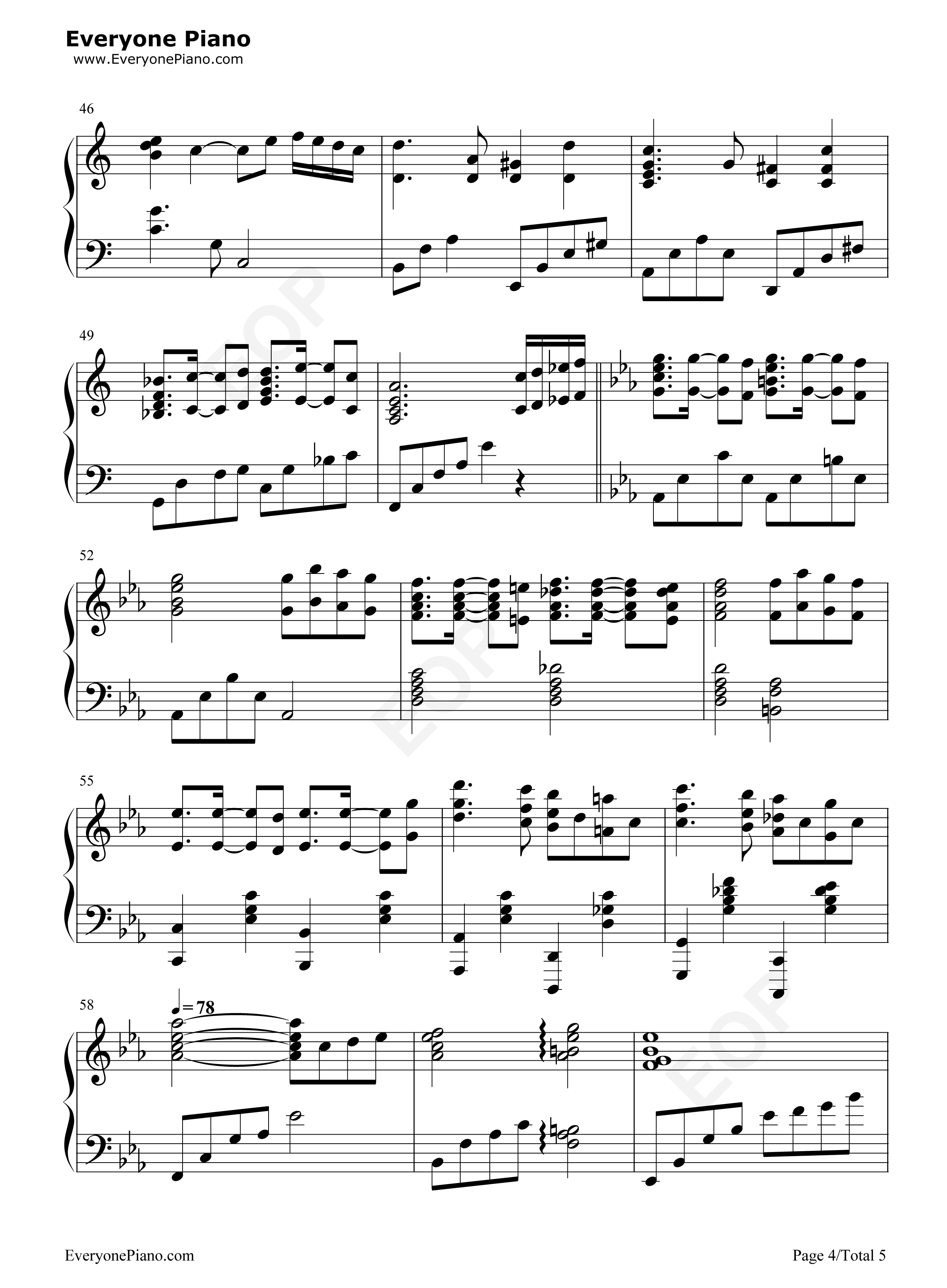 Labyrinth_of_Eden钢琴谱_久石让