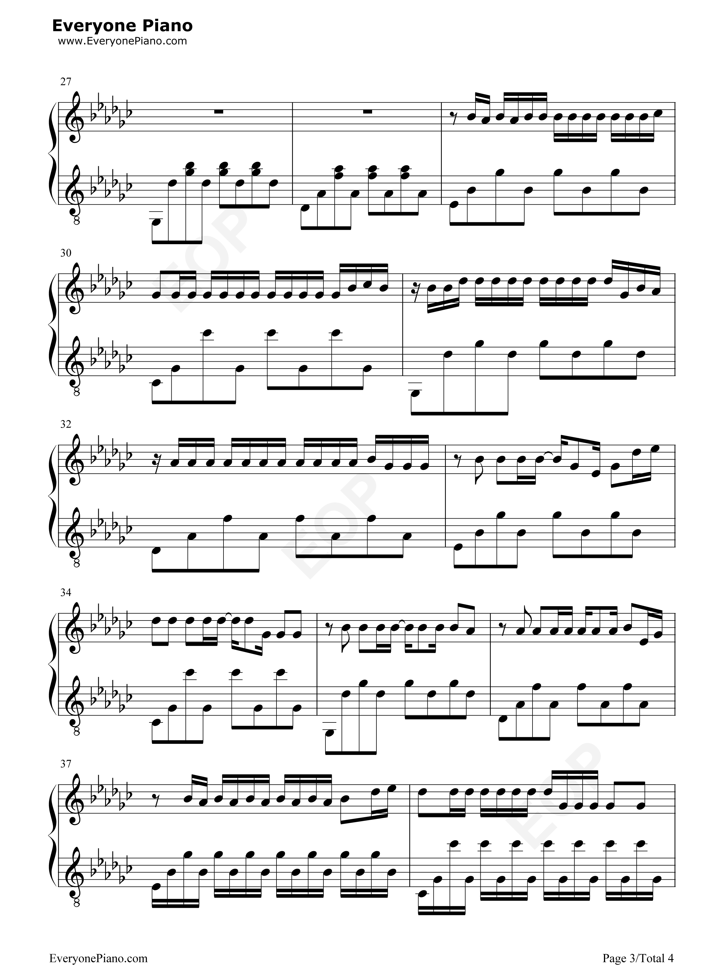 妈妈的话钢琴谱_Zyboy忠宇