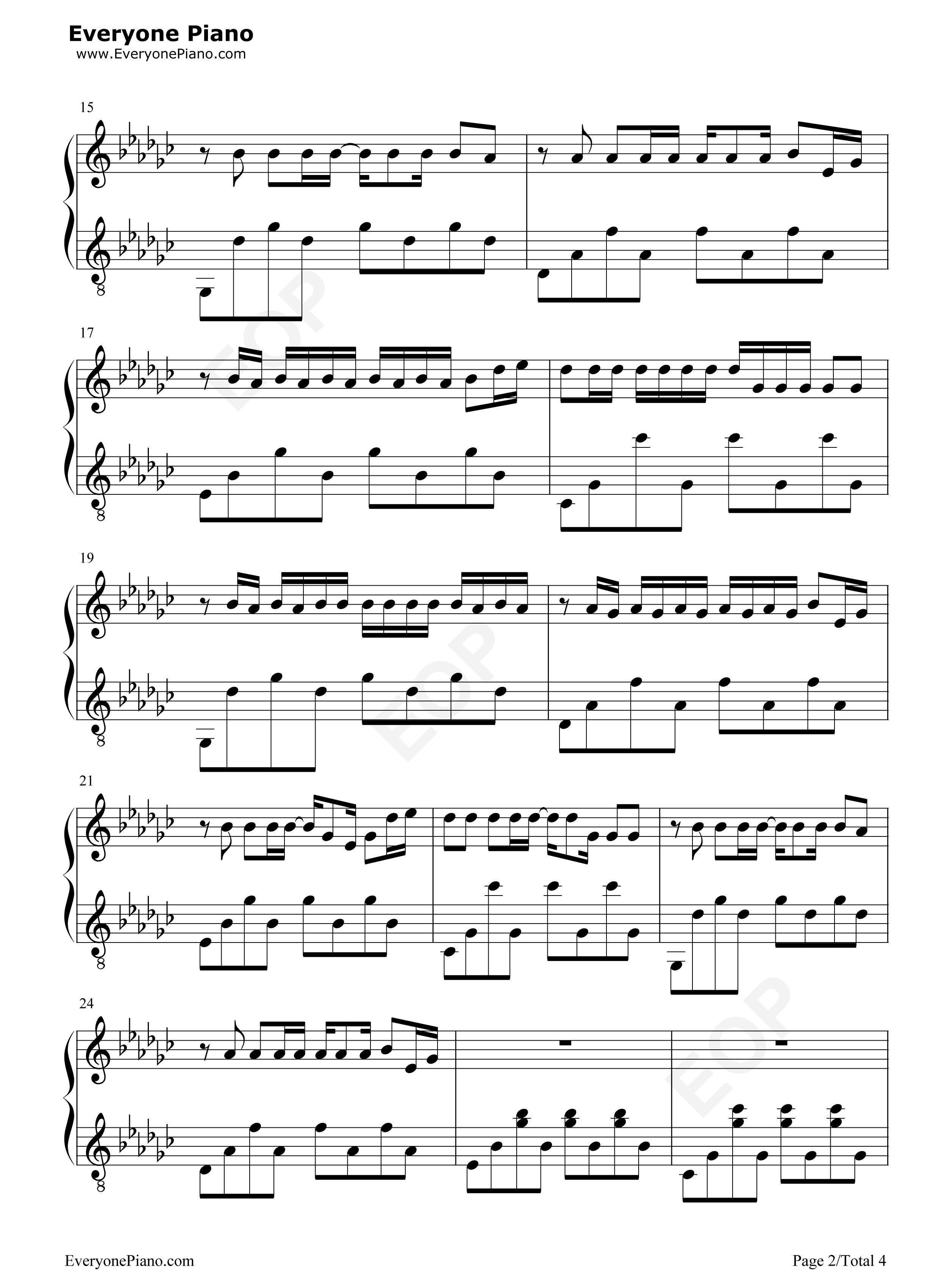 妈妈的话钢琴谱_Zyboy忠宇