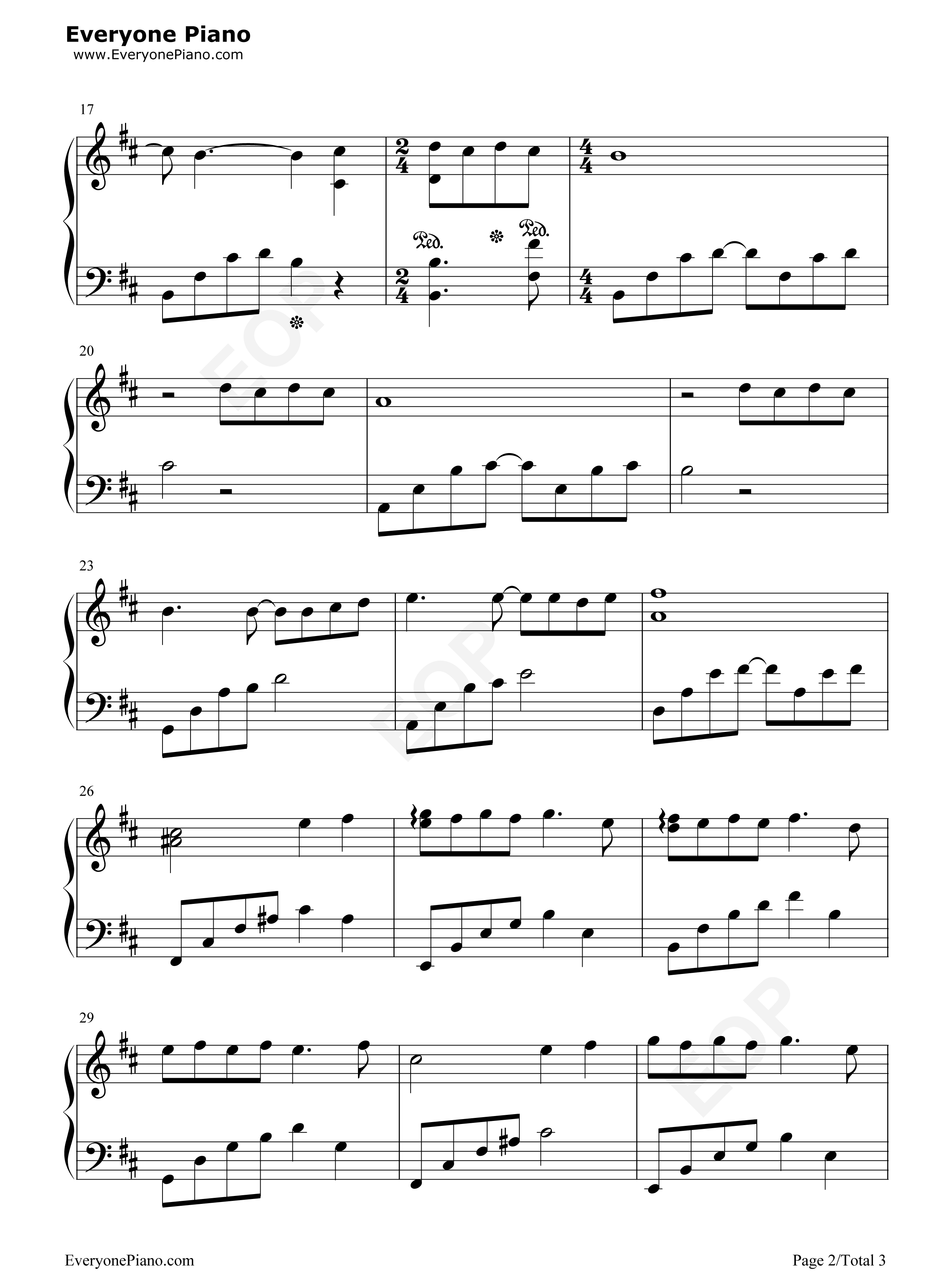 夜de模仿曲钢琴谱_lcz_0205