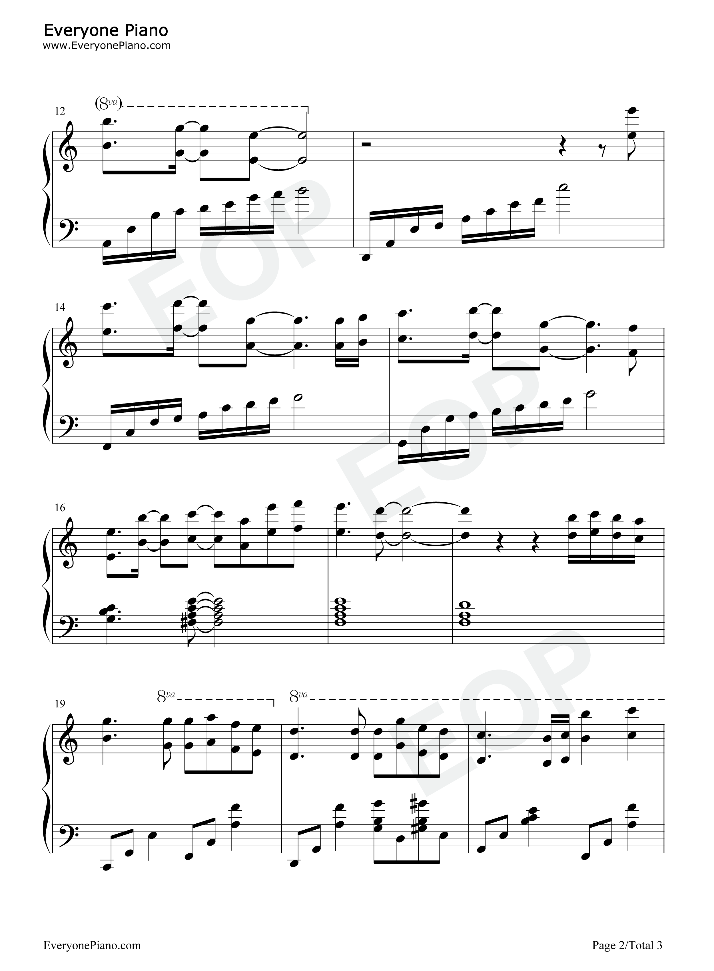 光さす庭钢琴谱_光宗信吉