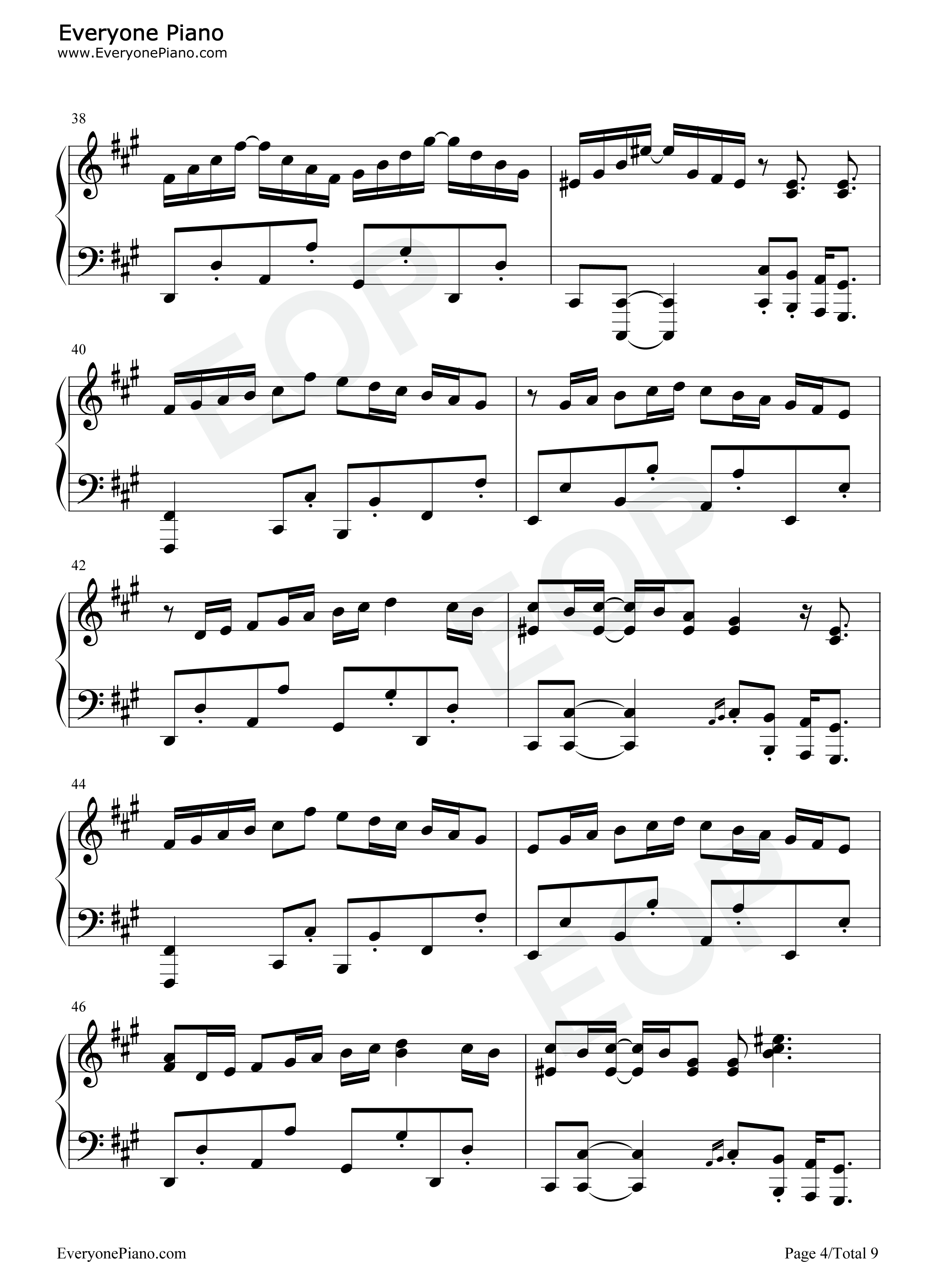 POP_SONG钢琴谱_米津玄师