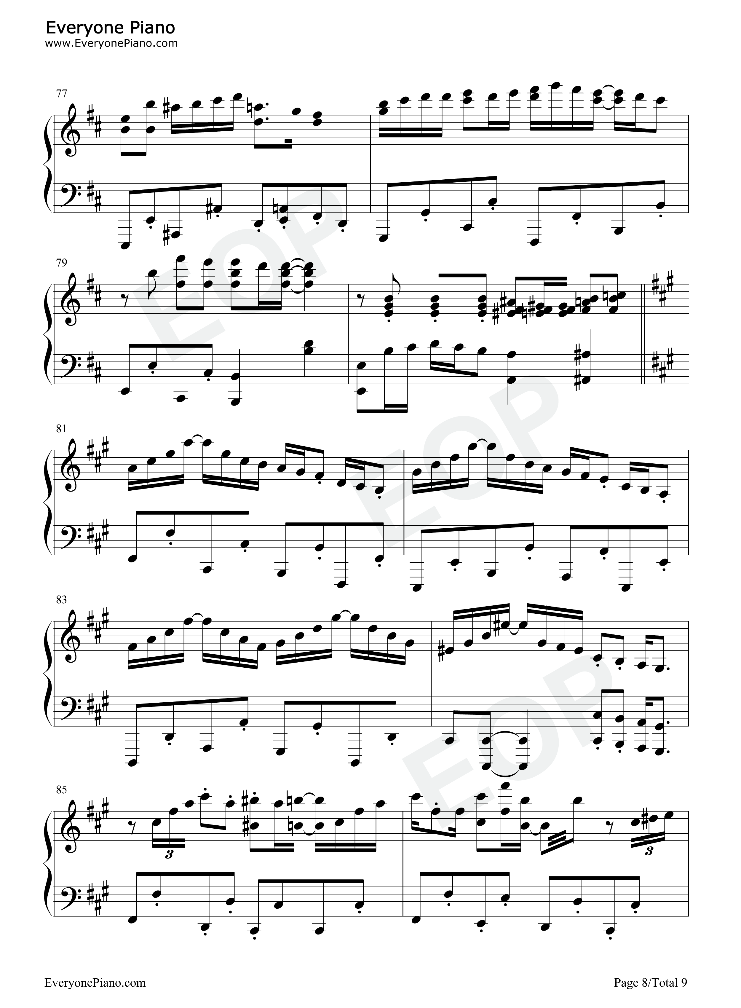 POP_SONG钢琴谱_米津玄师