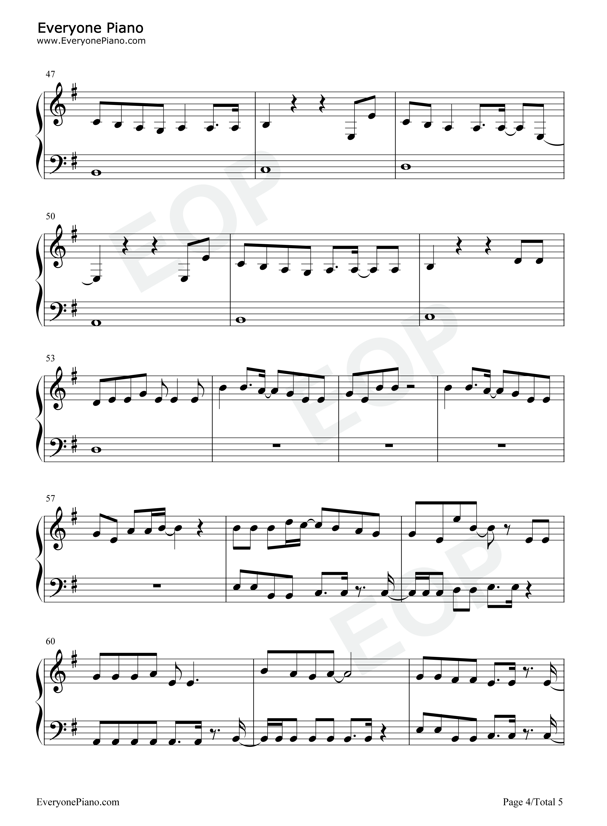 Crazy_What_Love_Can_Do钢琴谱_David_Guetta_Becky_Hill_Ella_Henderson