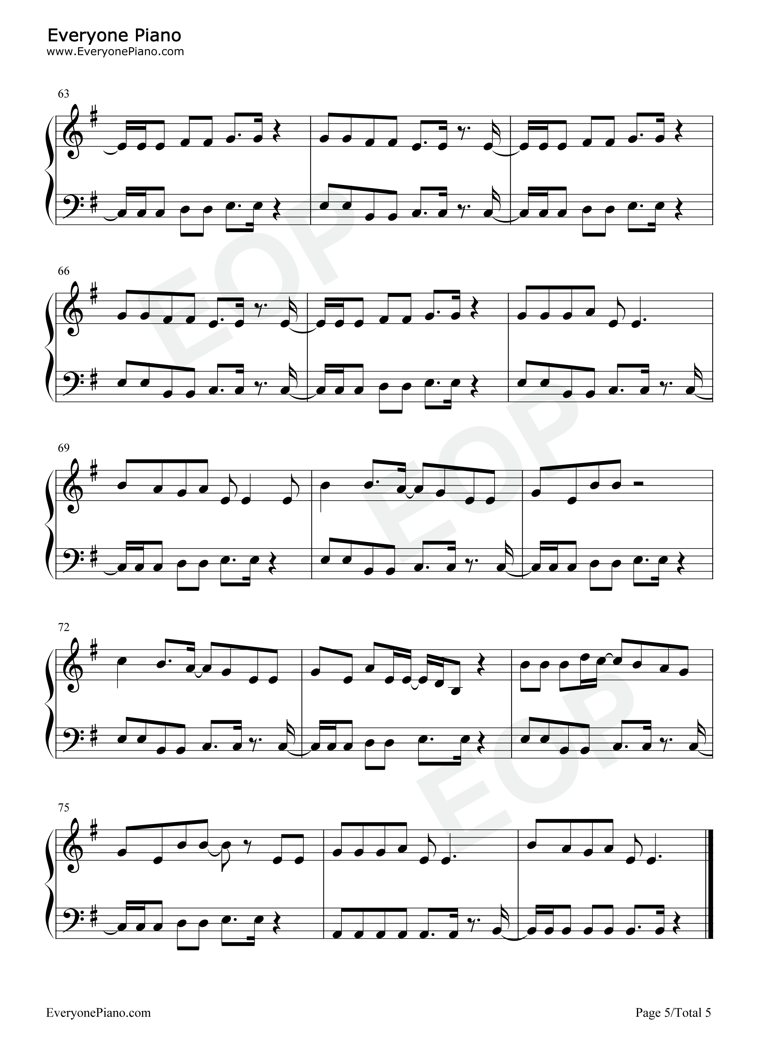 Crazy_What_Love_Can_Do钢琴谱_David_Guetta_Becky_Hill_Ella_Henderson