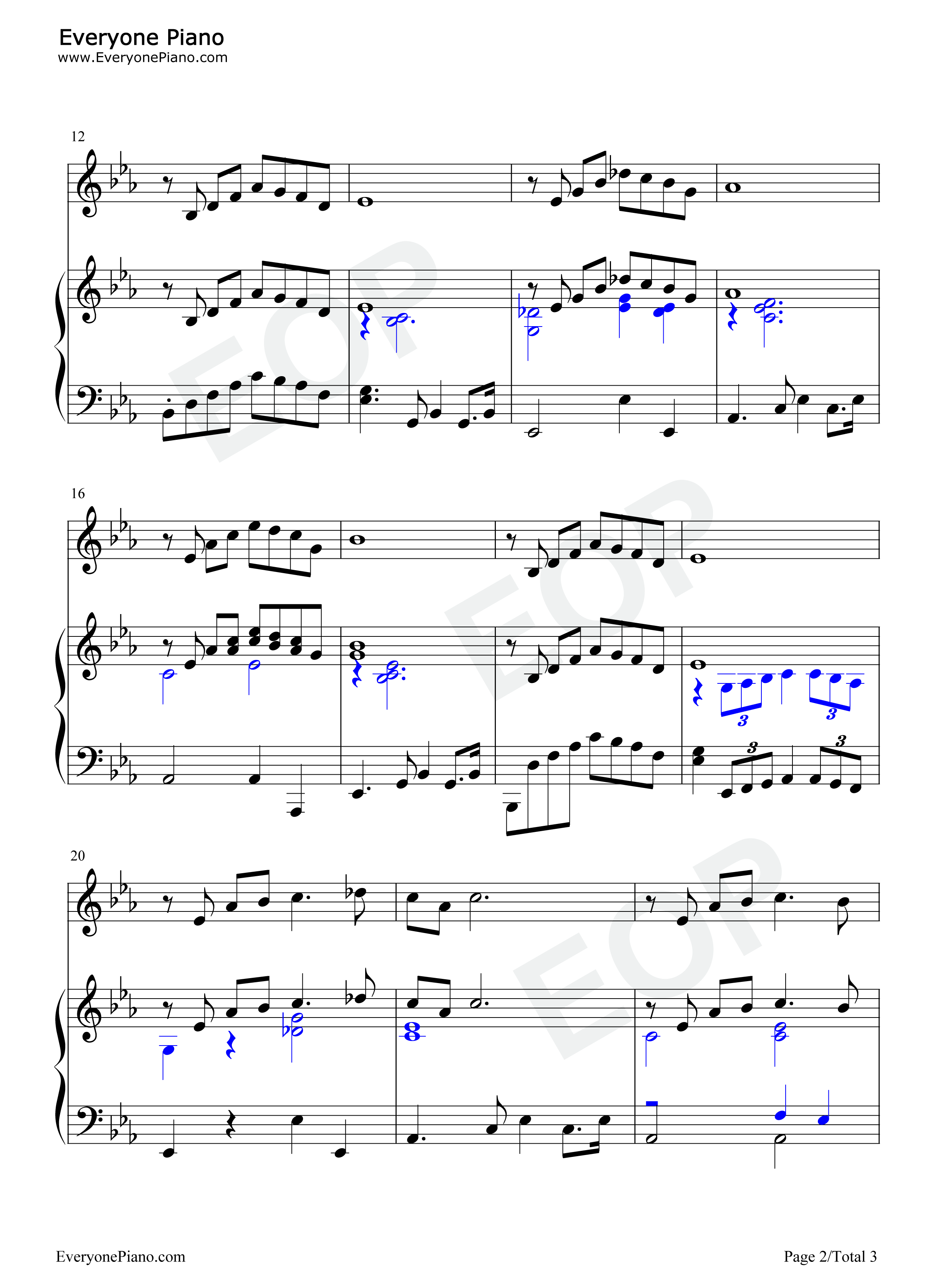 Am_I_That_Easy_To_Forget钢琴谱_Jim_Reeves