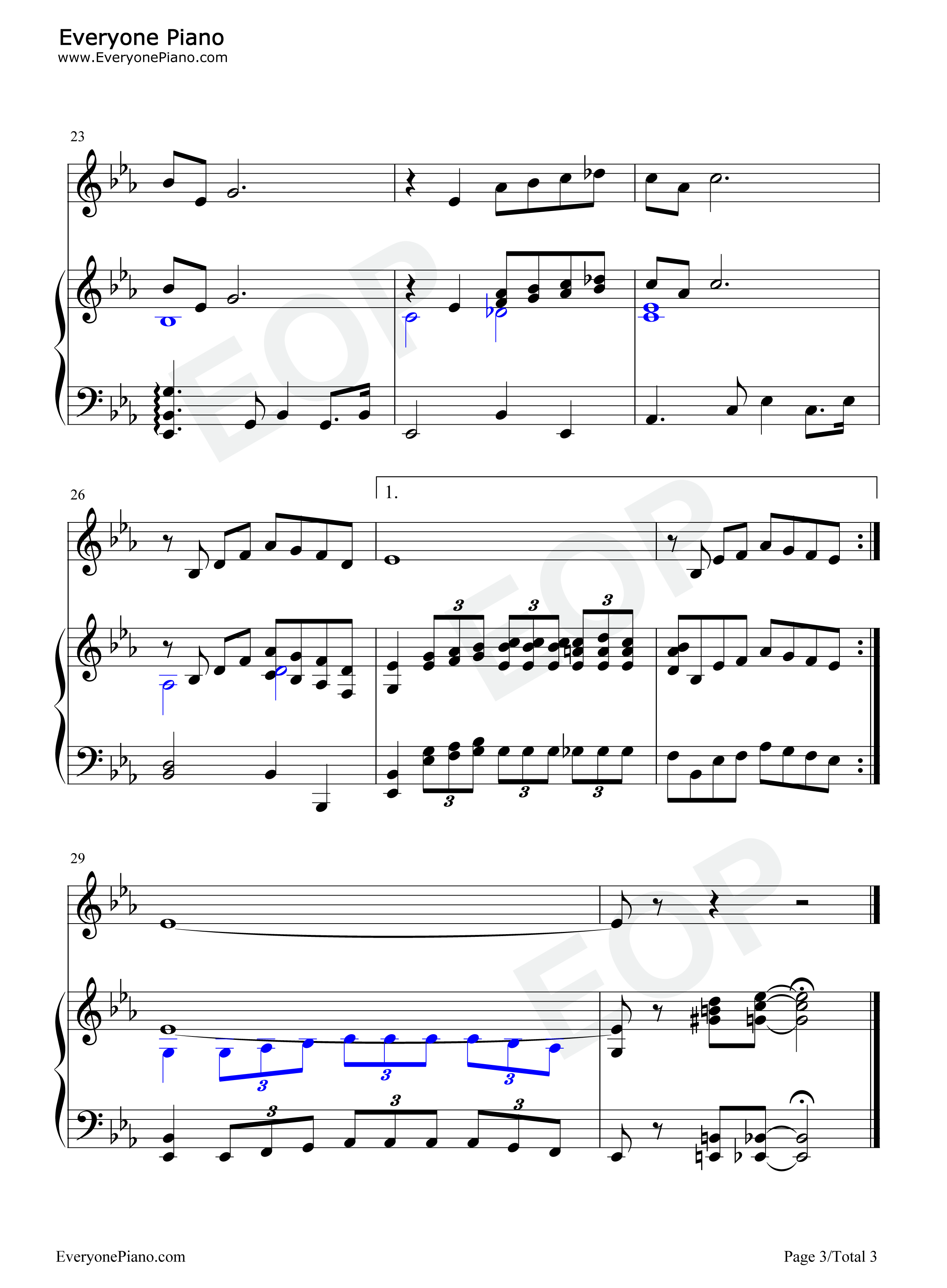 Am_I_That_Easy_To_Forget钢琴谱_Jim_Reeves